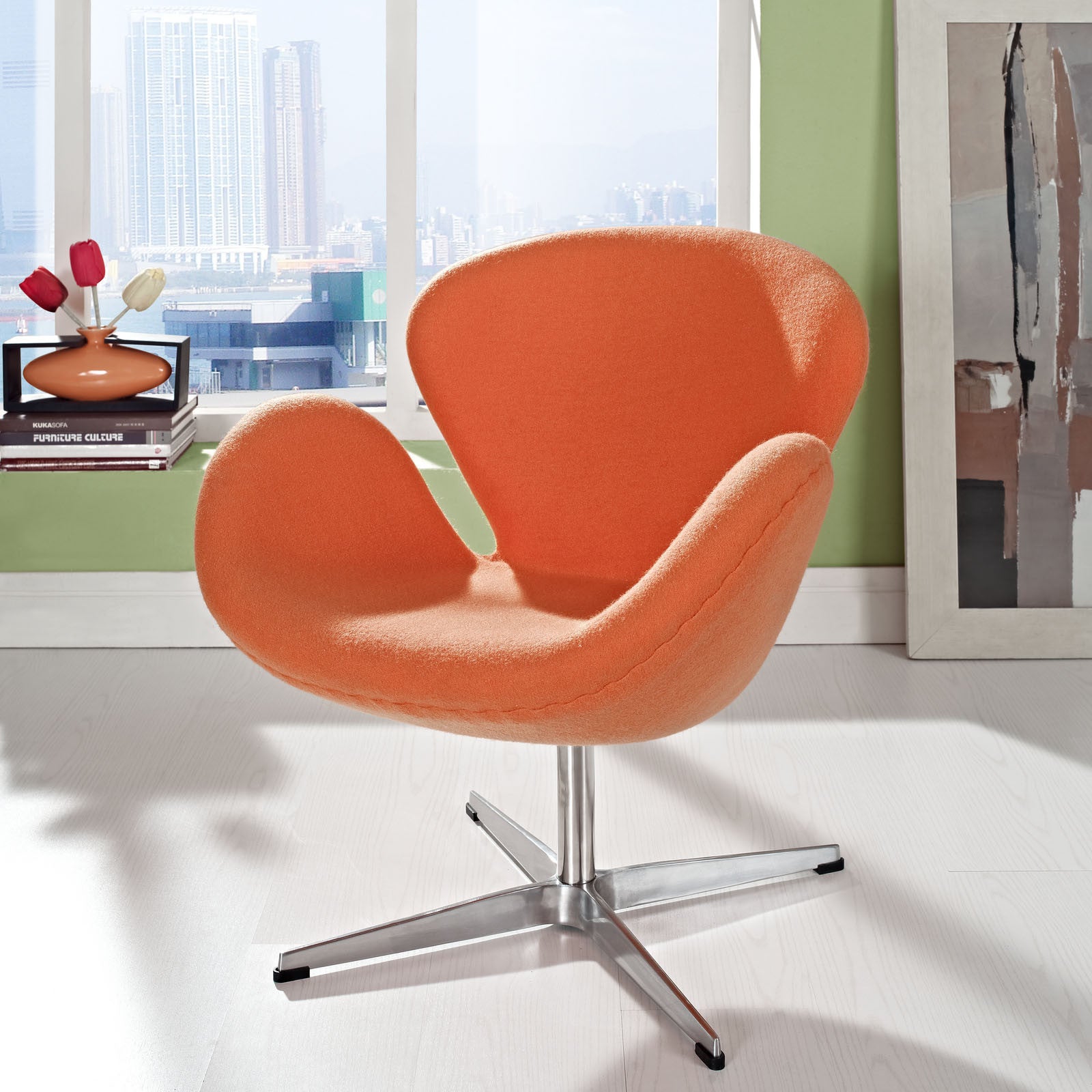 Wind Lounge Chair Orange