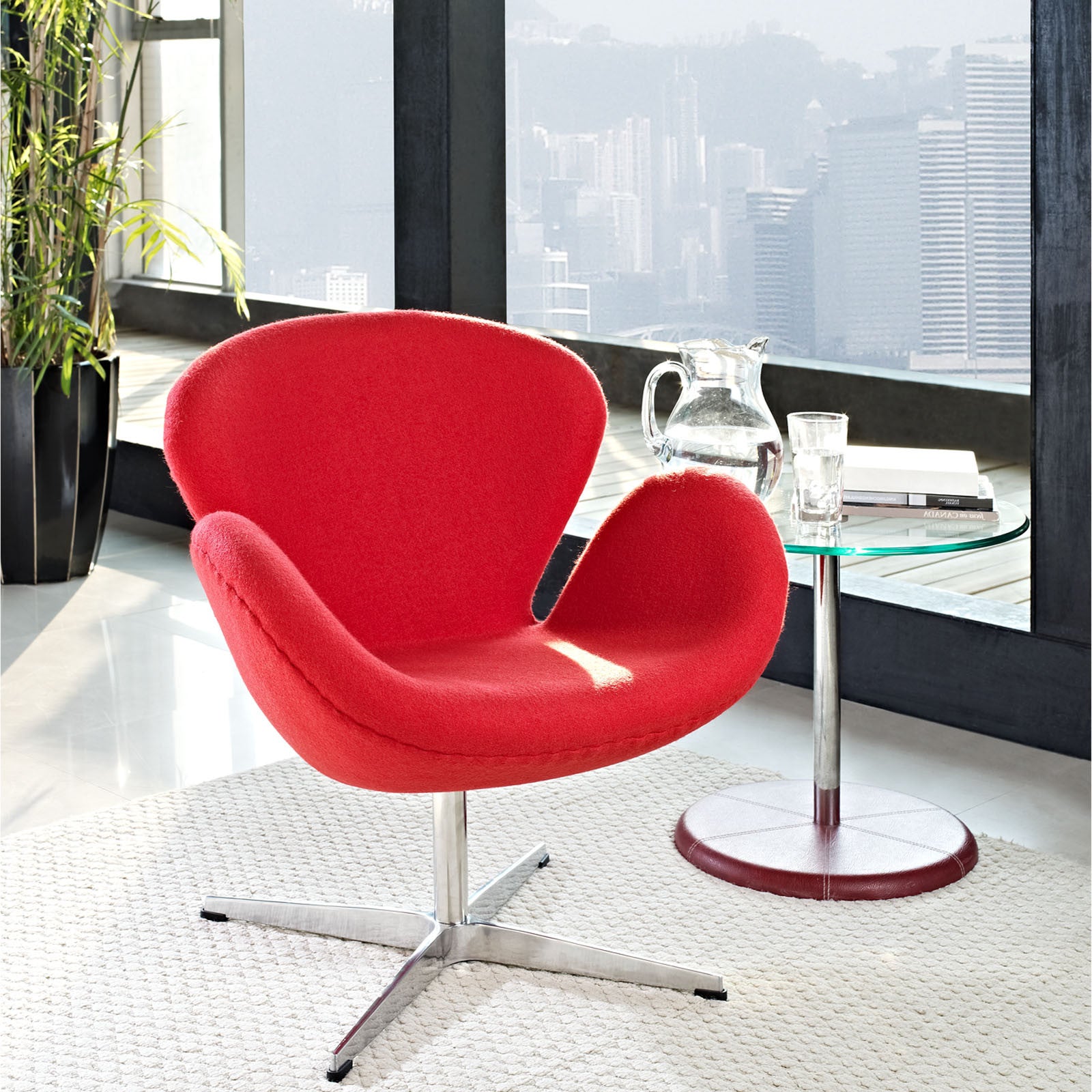 Wind Lounge Chair Red