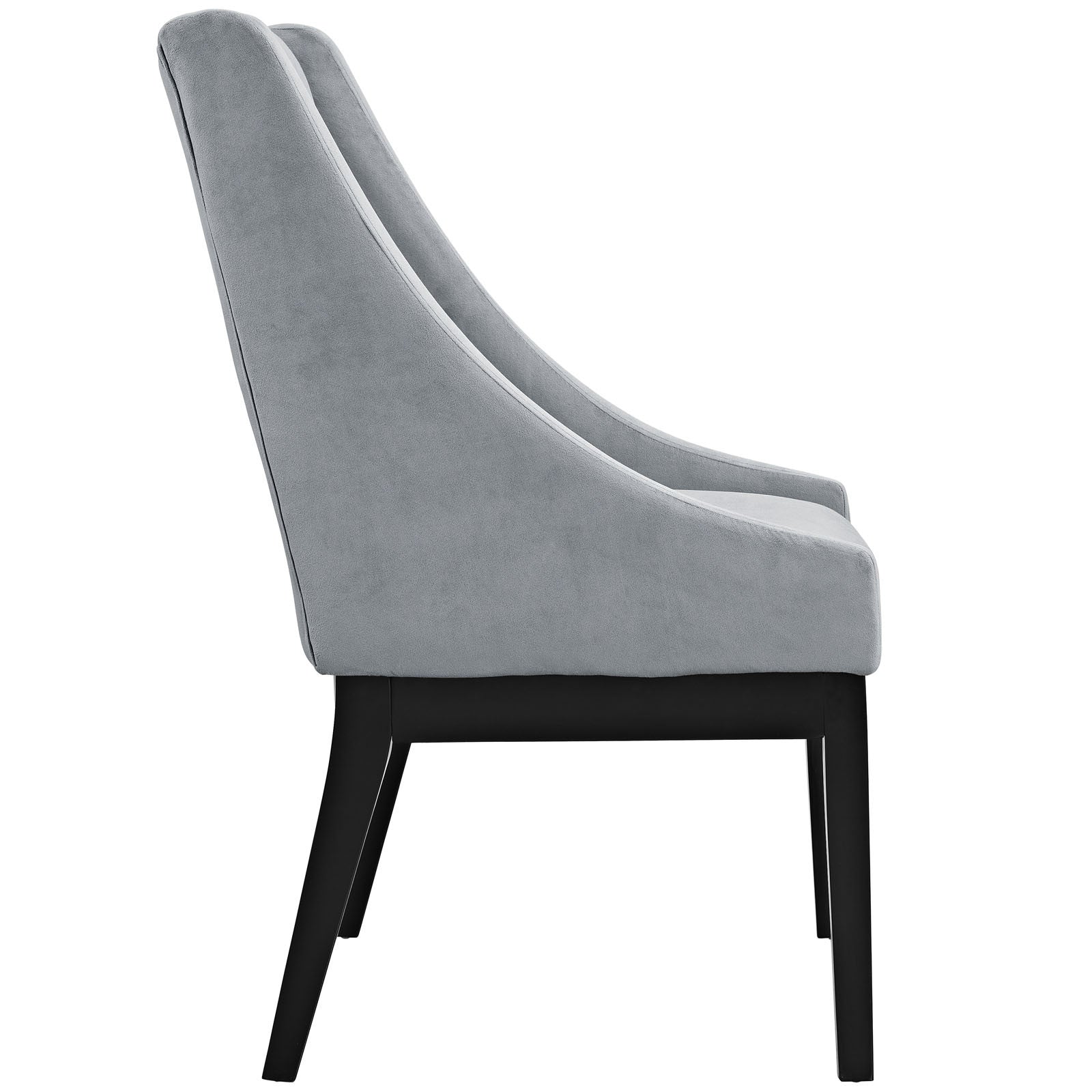 Tilde Dining Wood Side Chair Gray