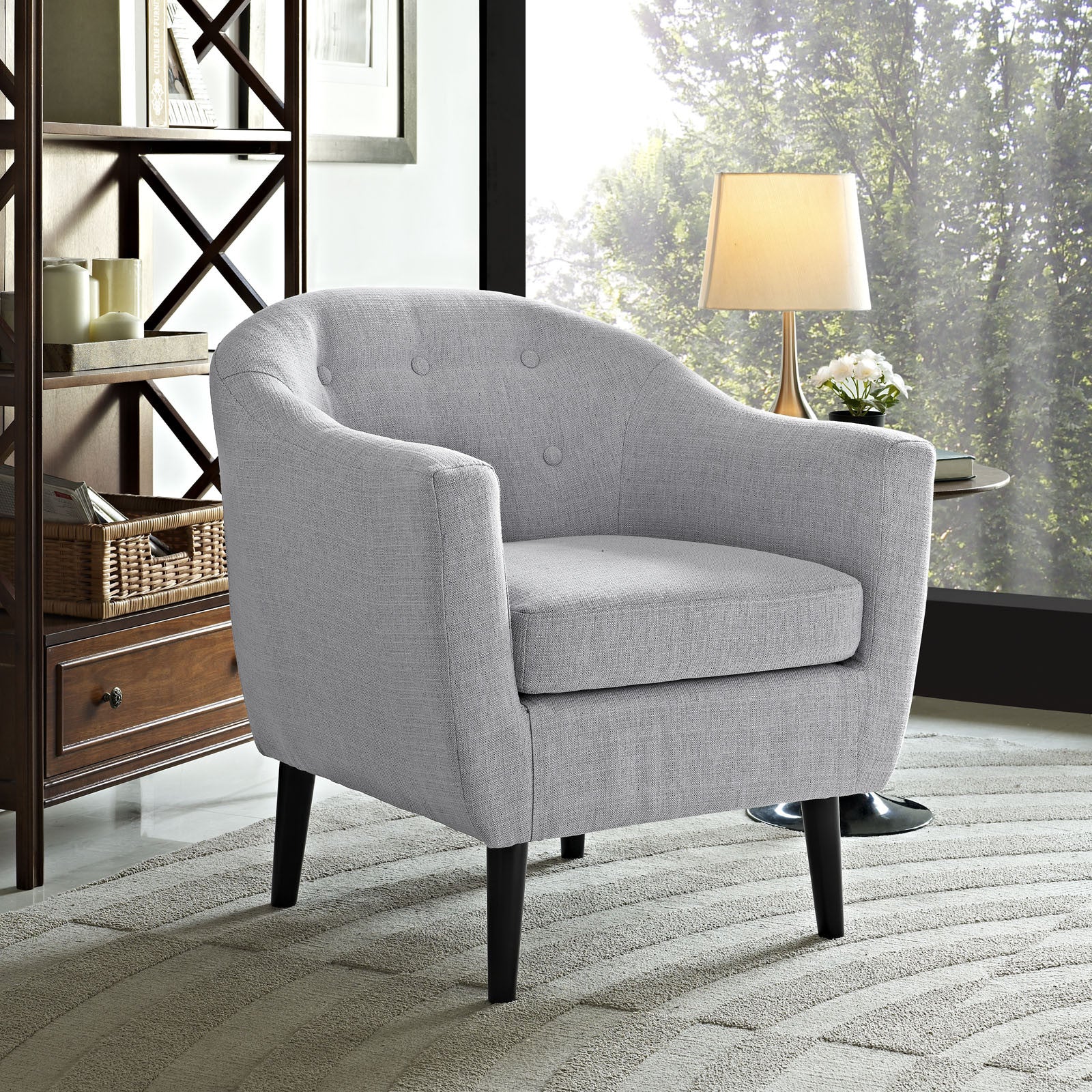 Wise Armchair Light Gray