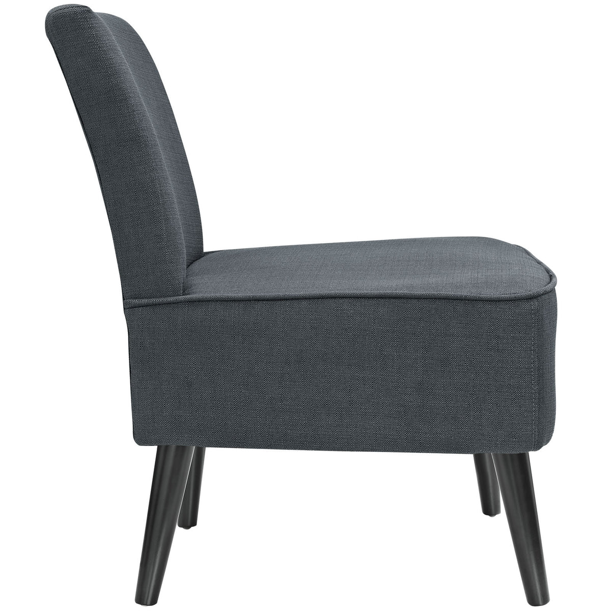 Risa Fabric Side Chair Gray