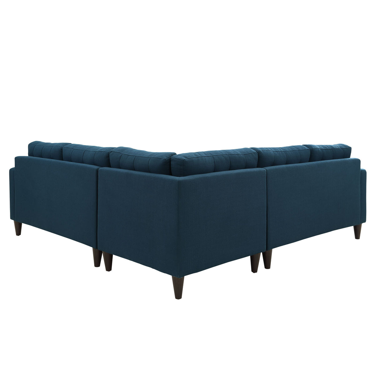 Era Fabric Corner Sectional Sofa Azure