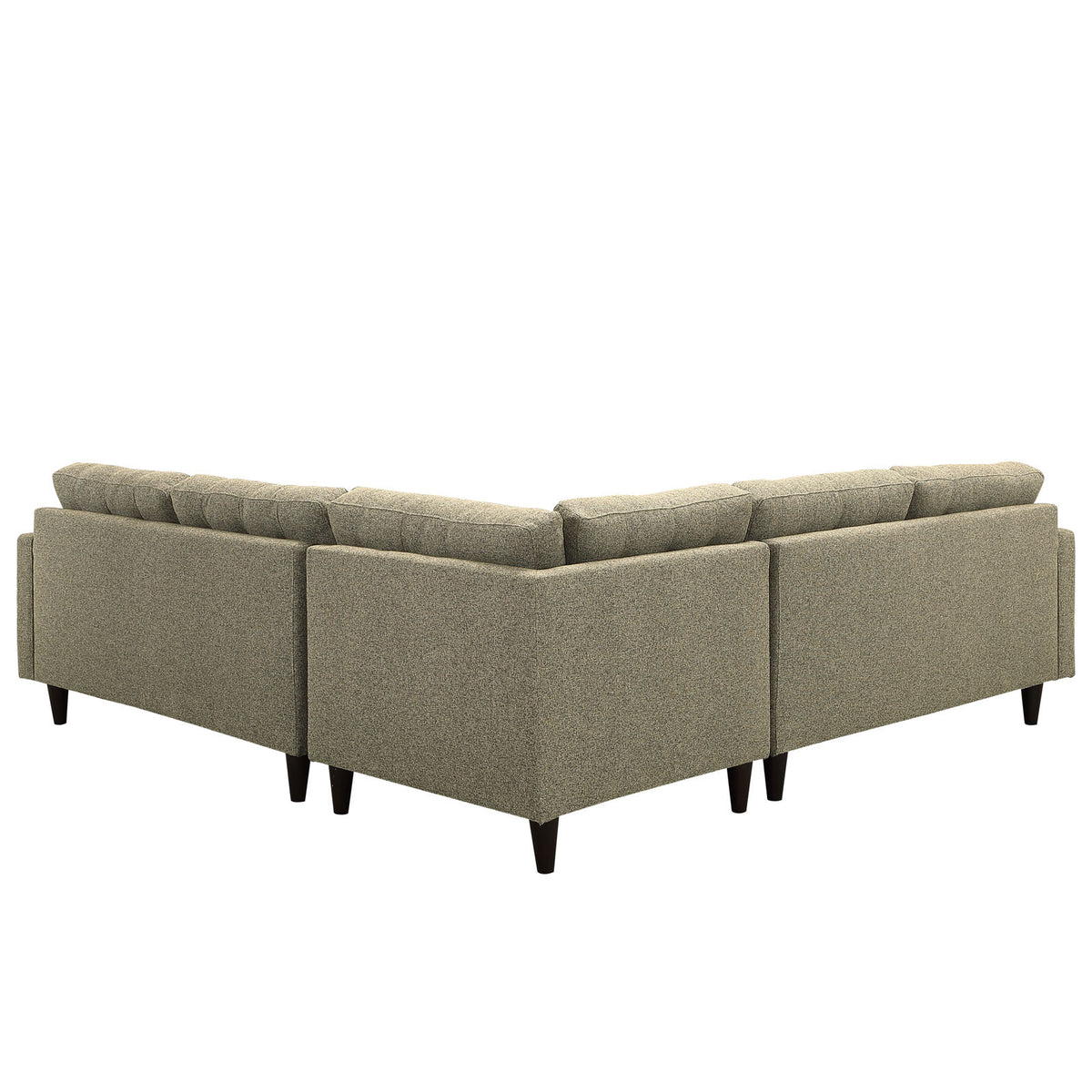 Era Fabric Corner Sectional Sofa Granite