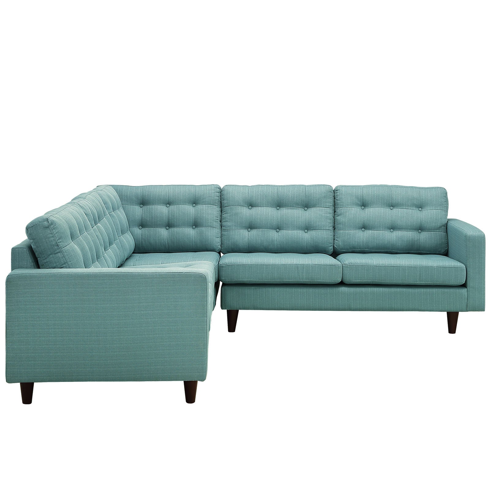 Era Fabric Corner Sectional Sofa Laguna
