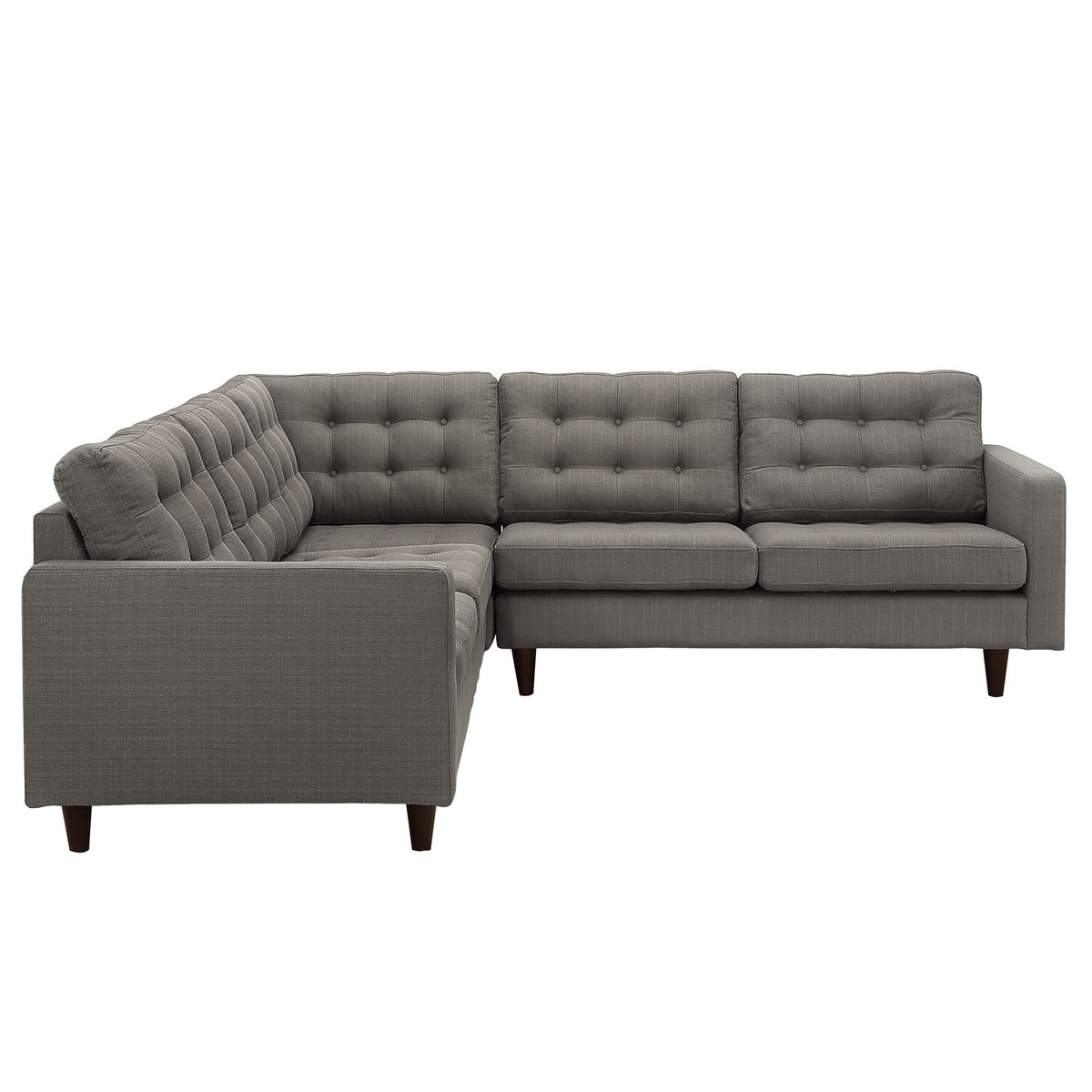 Era Fabric Corner Sectional Sofa Oatmeal