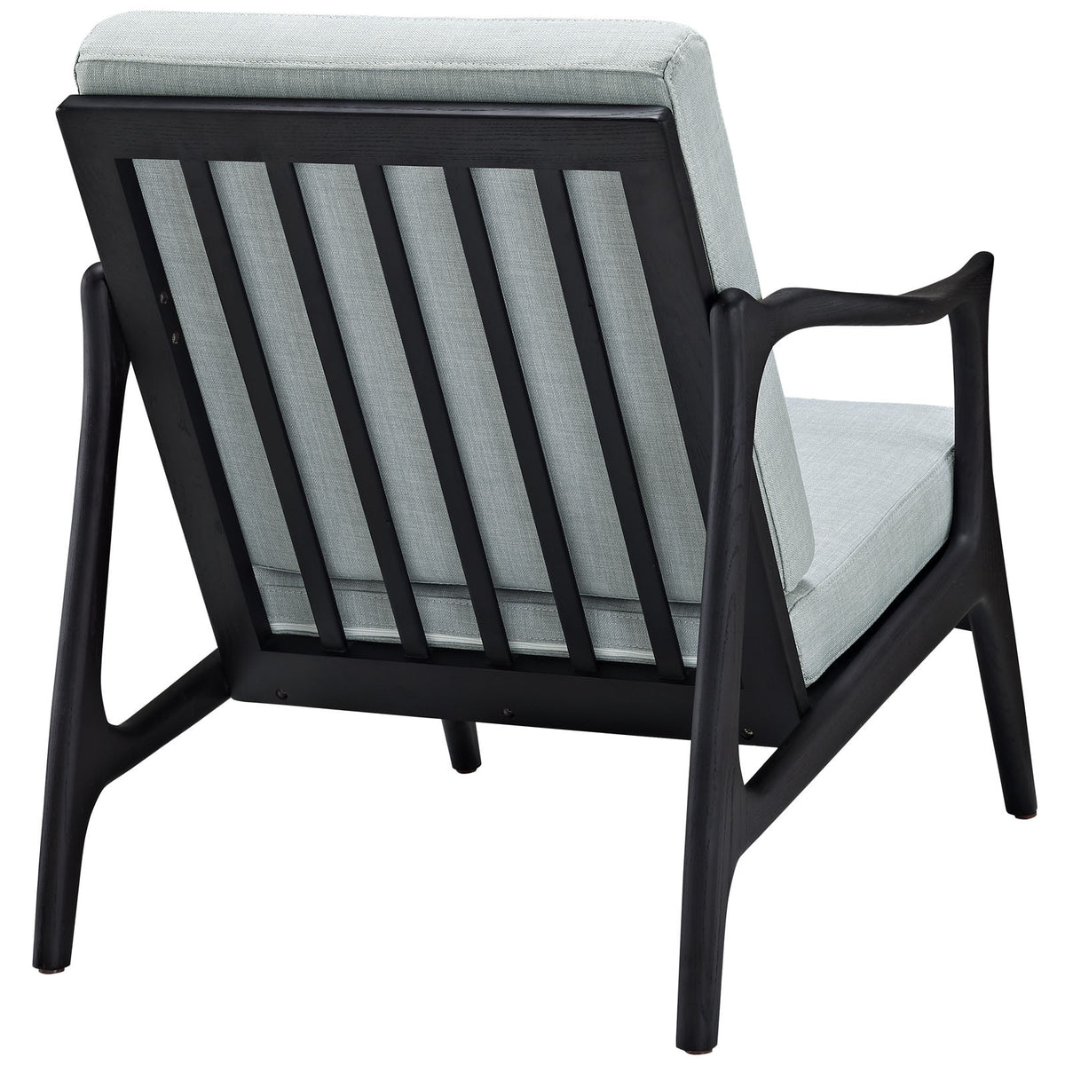 Pacific Armchair Black/Light Blue