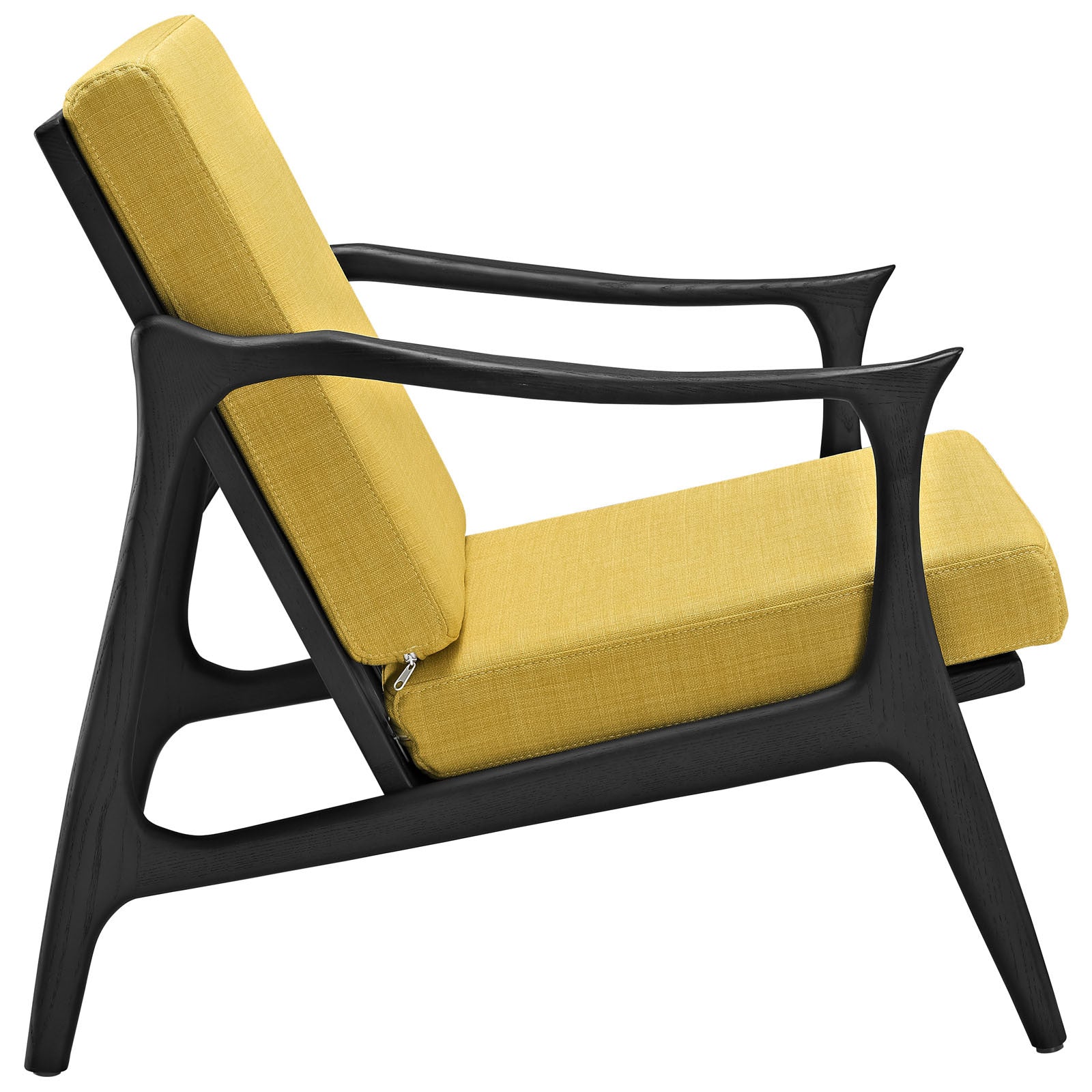 Pacific Armchair Black/Yellow