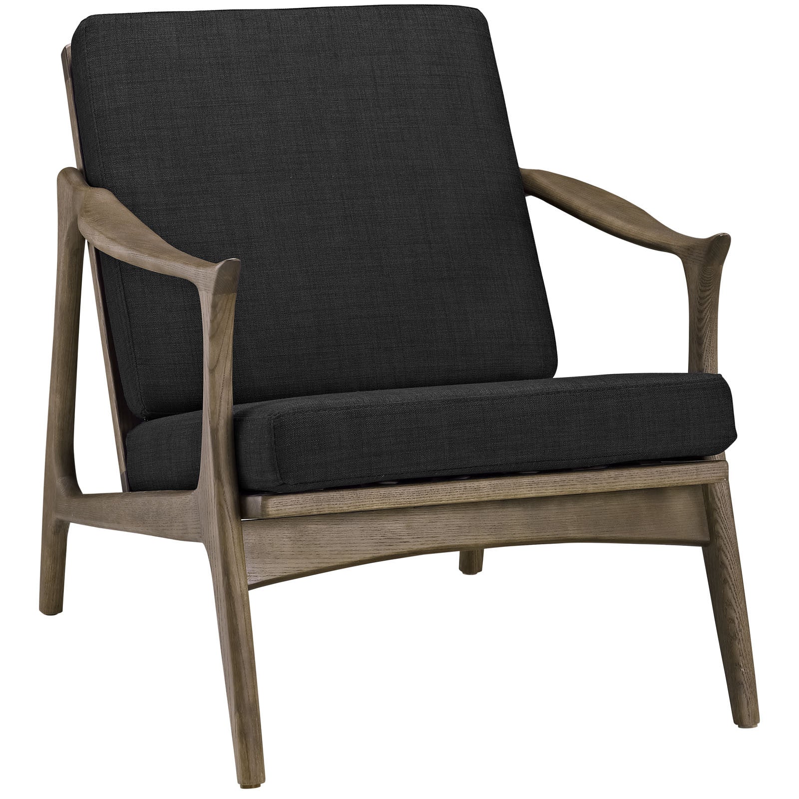 Pacific Armchair Walnut/Black