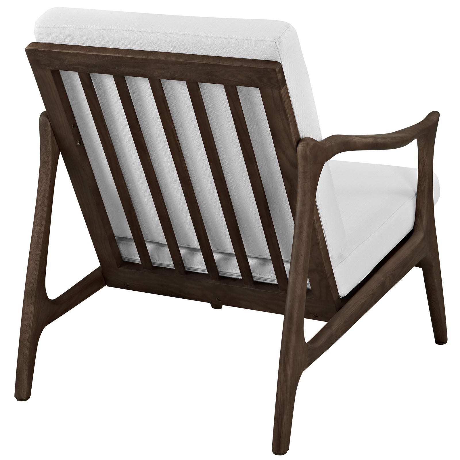 Pacific Armchair Walnut White