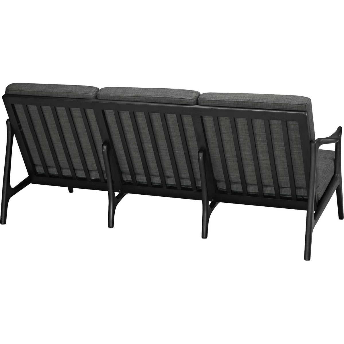 Pacific Sofa Black Gray