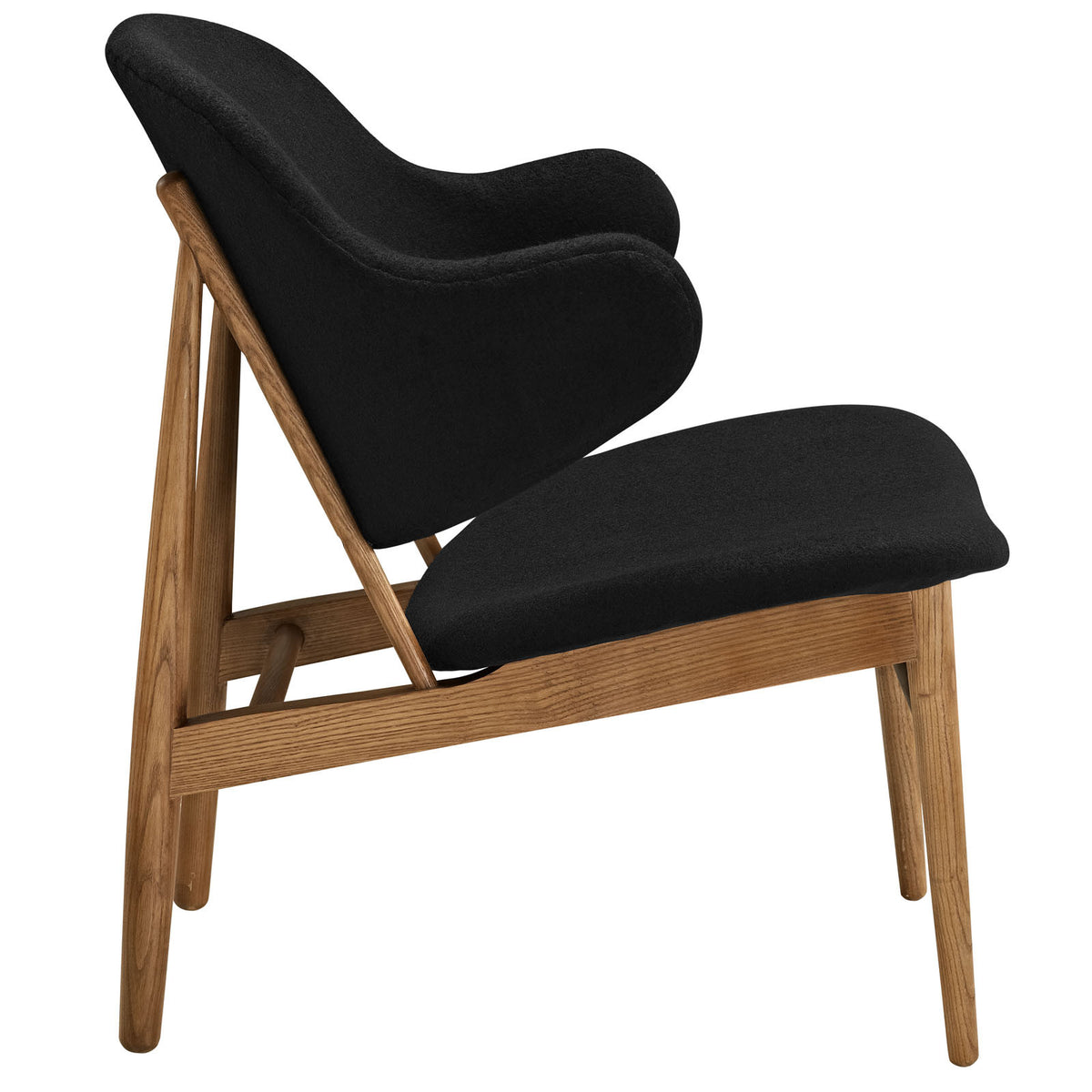 Sussex Lounge Chair Maple Black