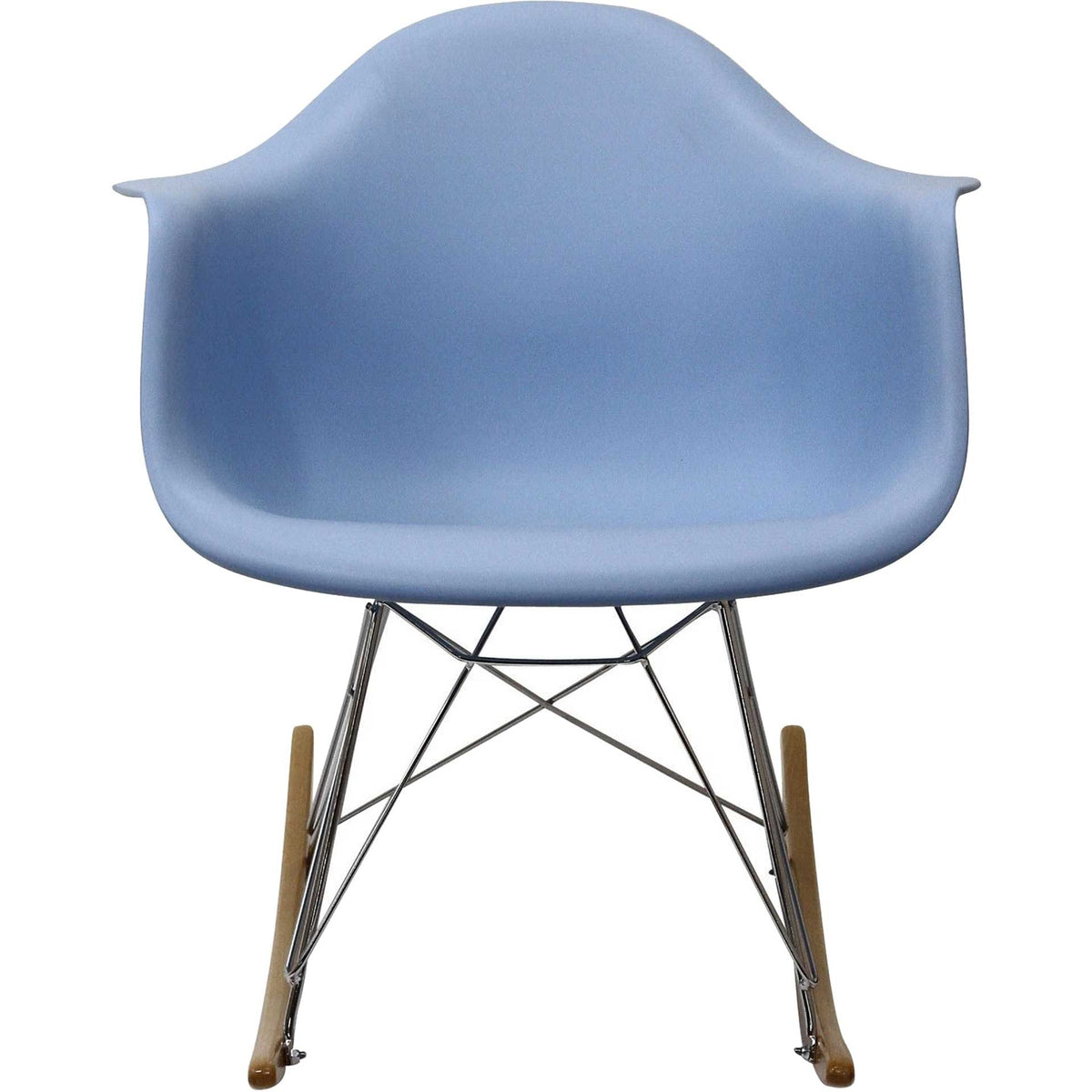 Rocking Lounge Chair Blue