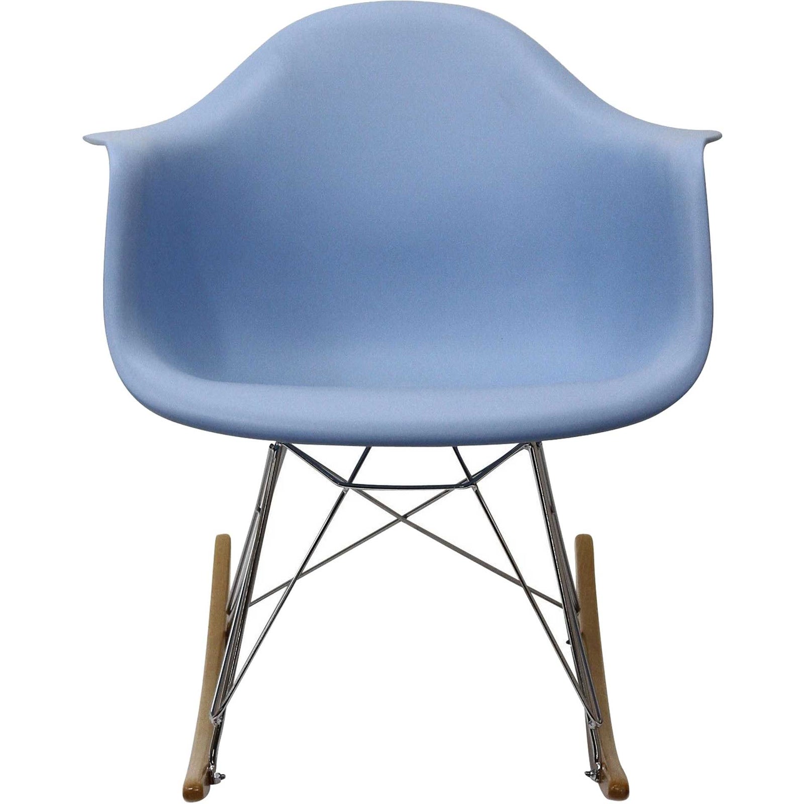 Rocking Lounge Chair Blue