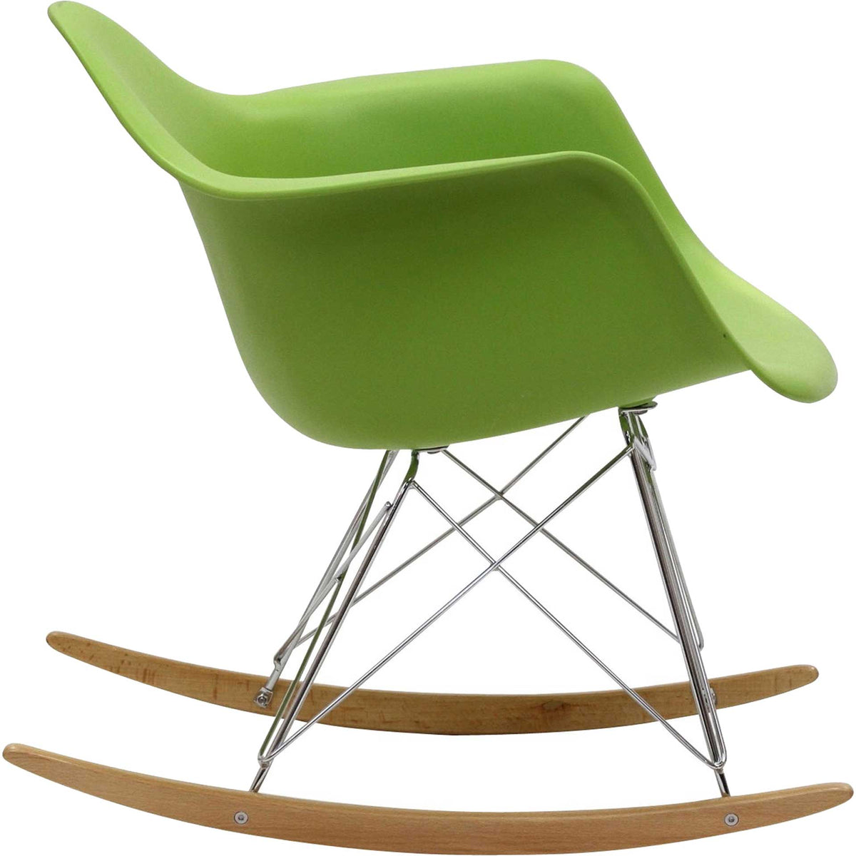 Rocking Lounge Chair Green
