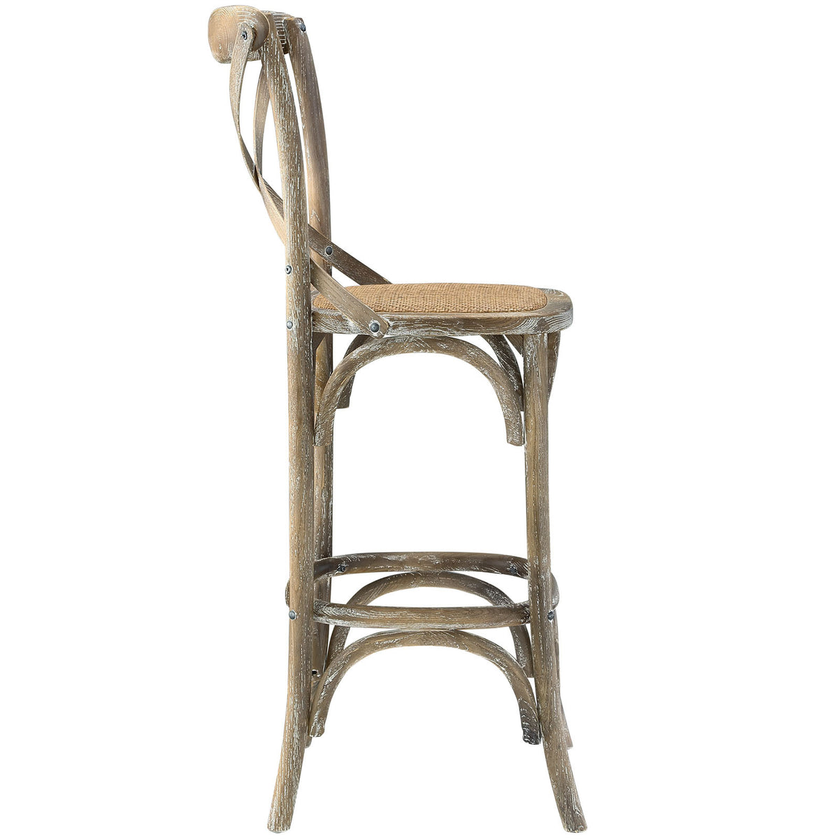 Gentry Bar Stool Gray