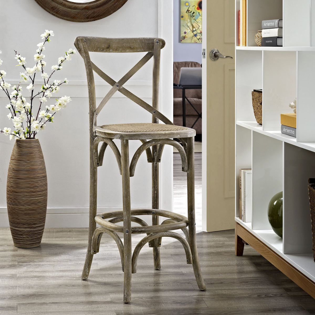 Gentry Bar Stool Gray