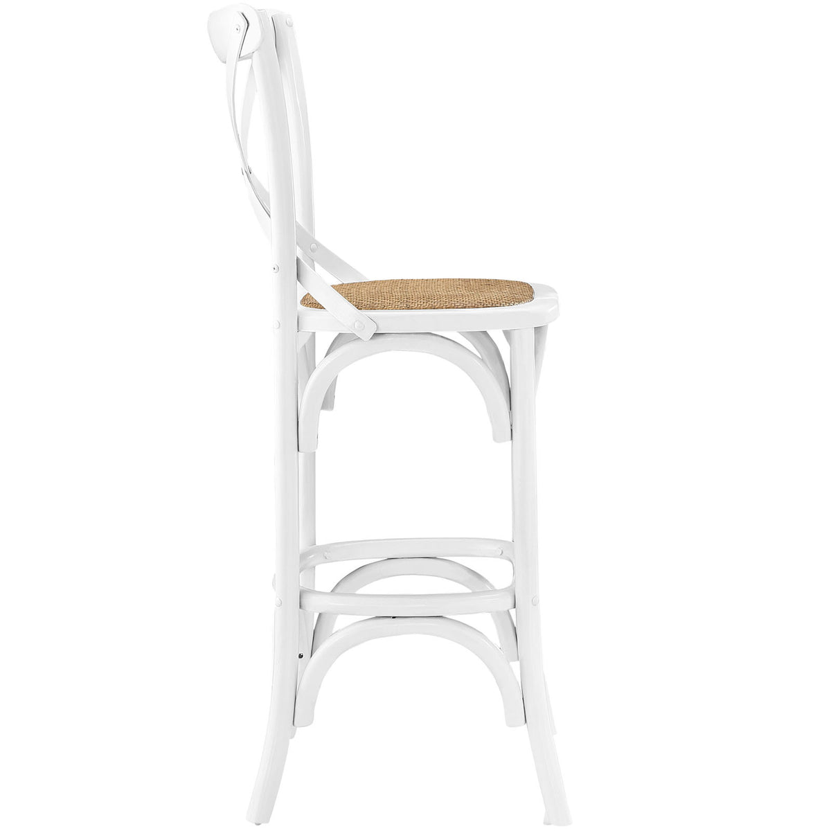 Gentry Bar Stool White