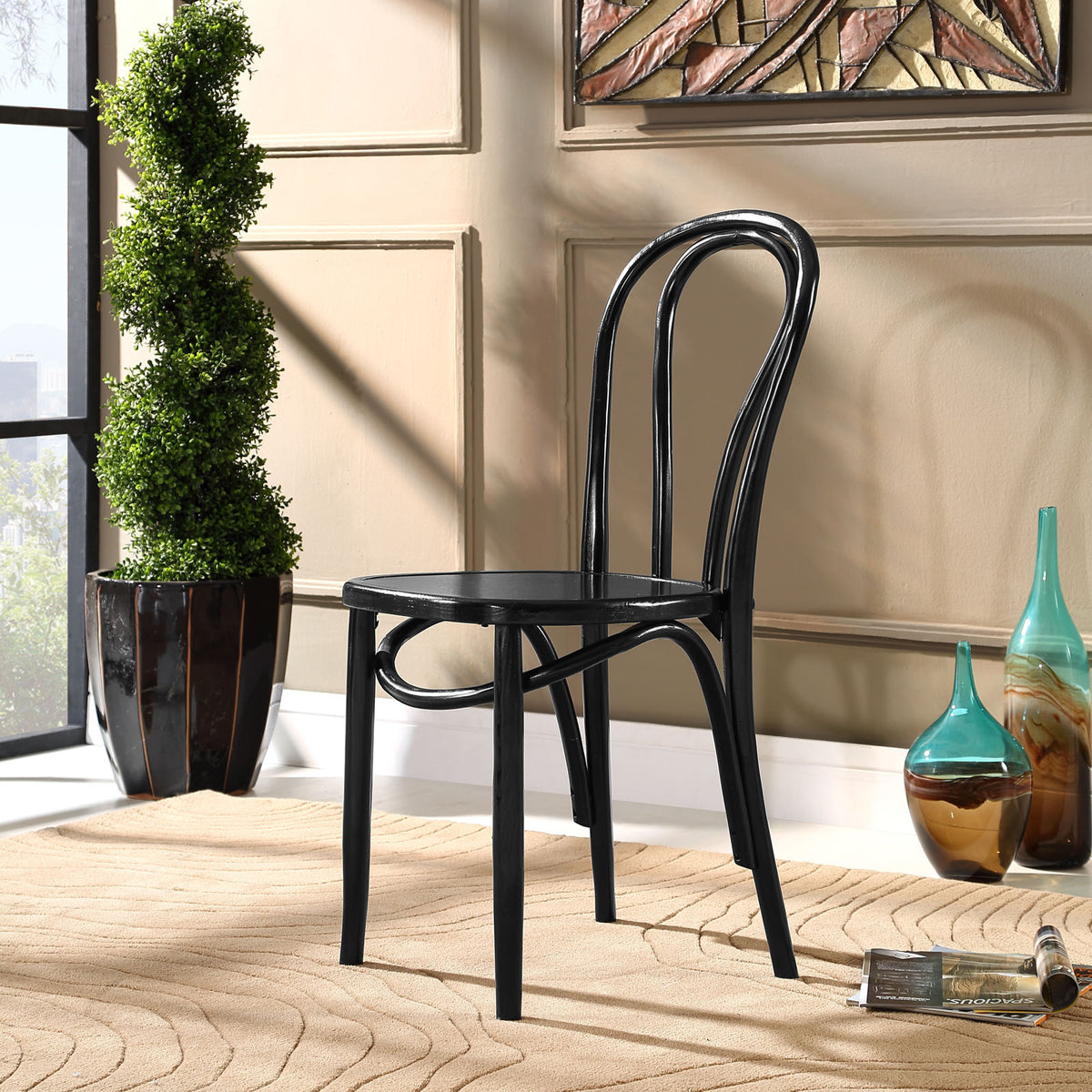 Elizabeth Dining Side Chair Black