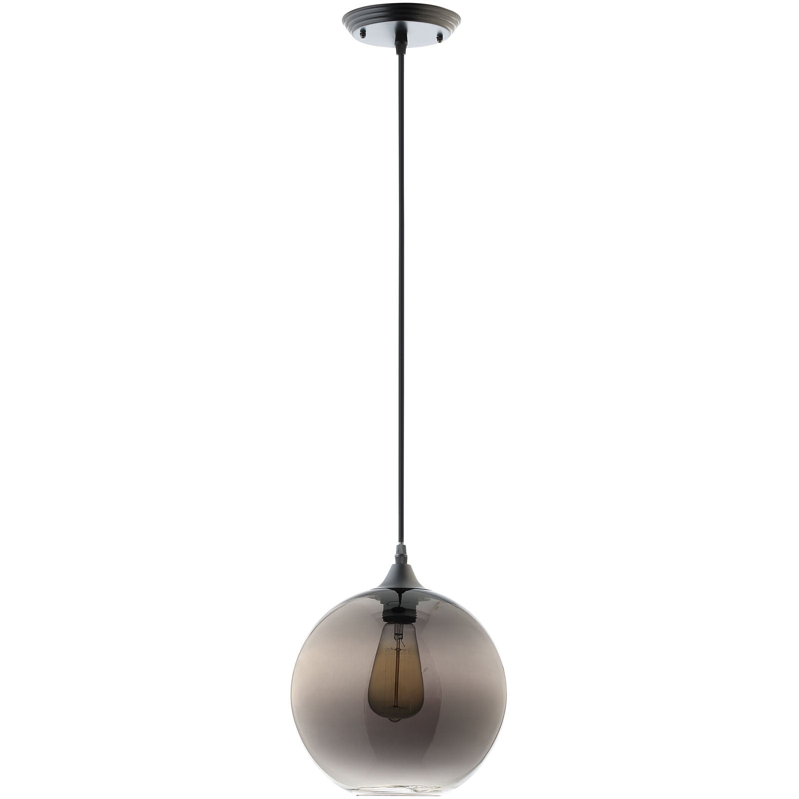 Fill Metal Ceiling Fixture Black