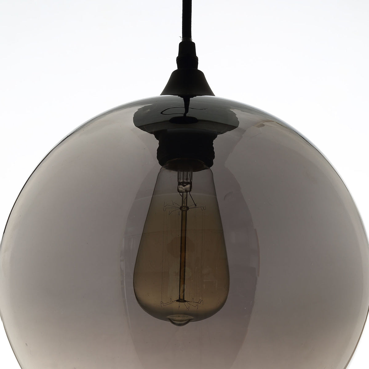 Fill Metal Ceiling Fixture Black