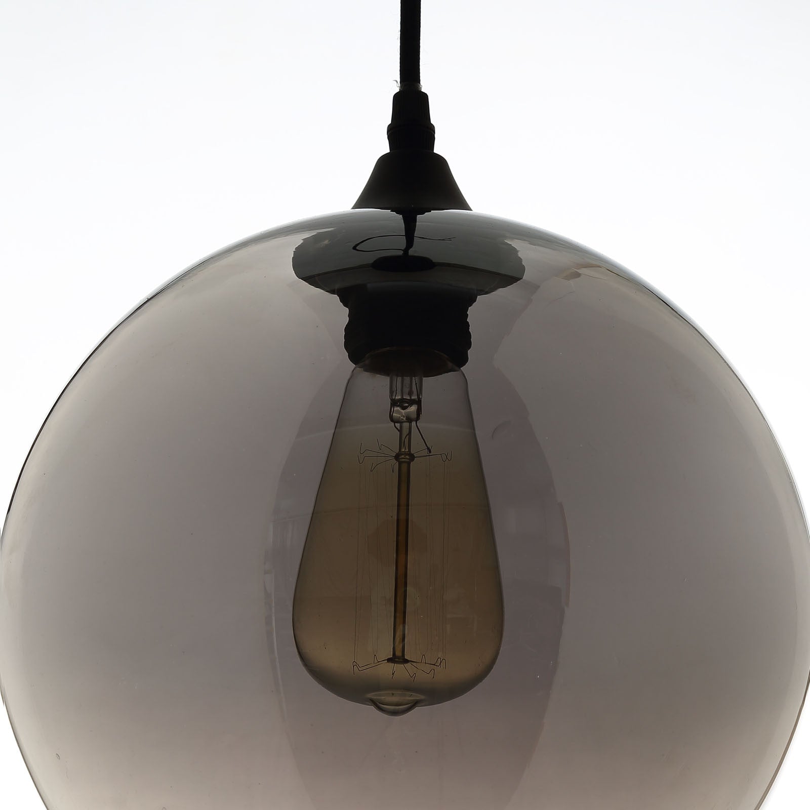 Fill Metal Ceiling Fixture Black
