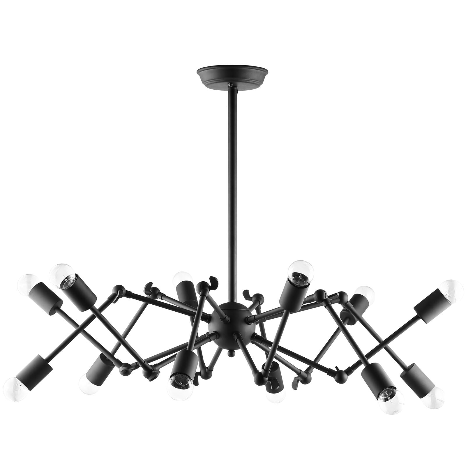 Taglio Ceiling Fixture Black