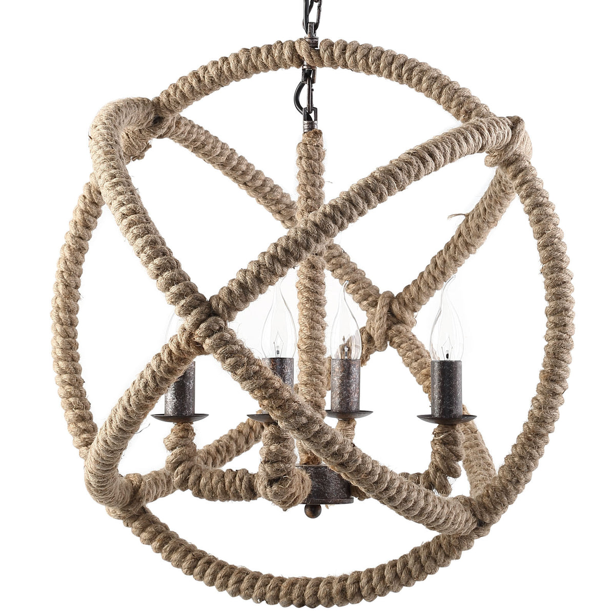 Insight Chandelier Brown