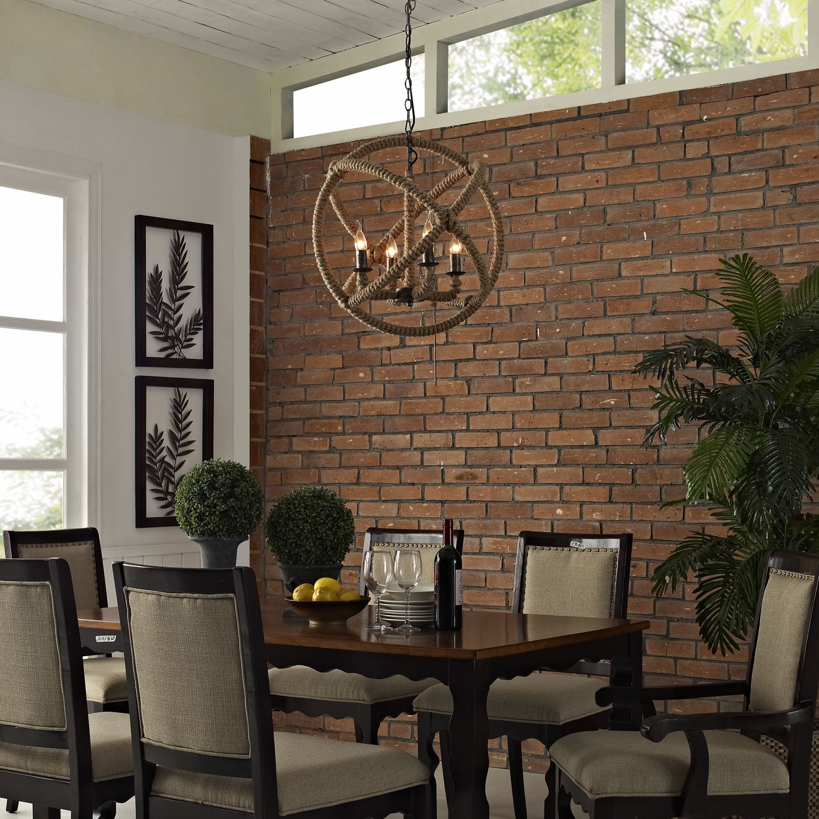 Insight Chandelier Brown