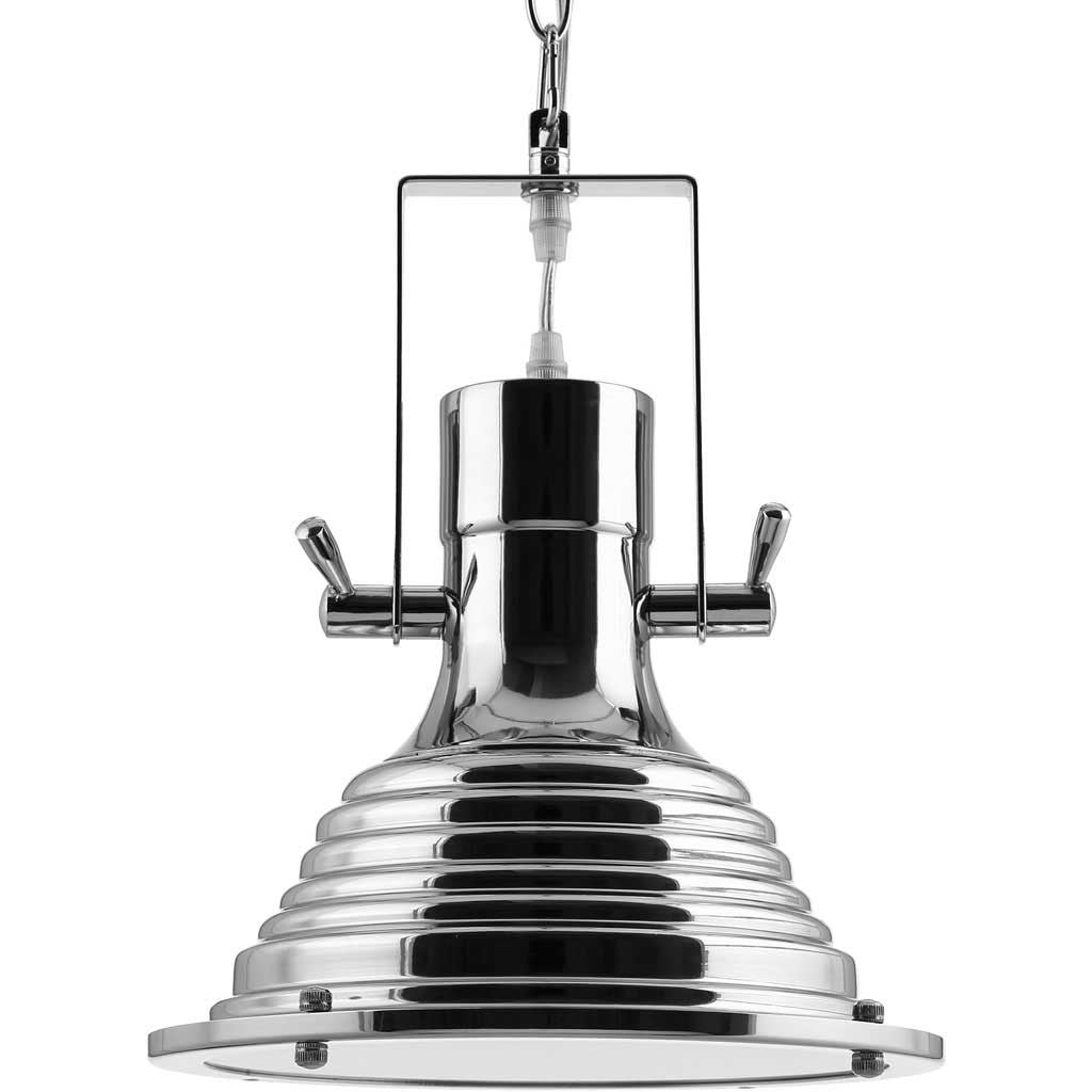 Beacon Stainless Steel Ceiling Fixture Silver