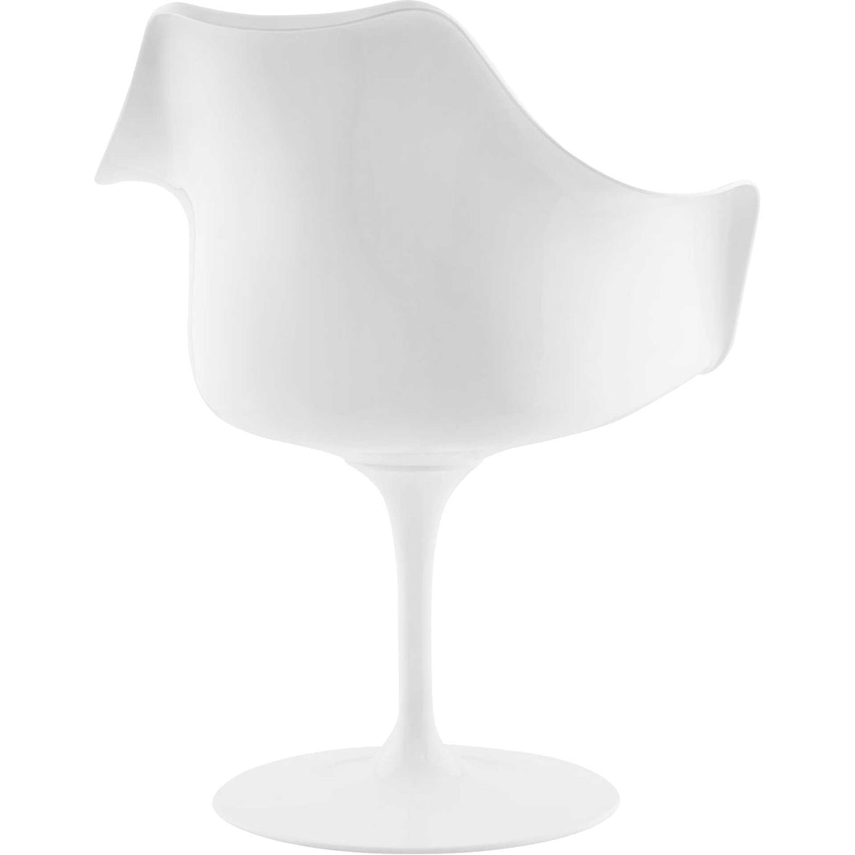 Lore Dining Vinyl Armchair Red