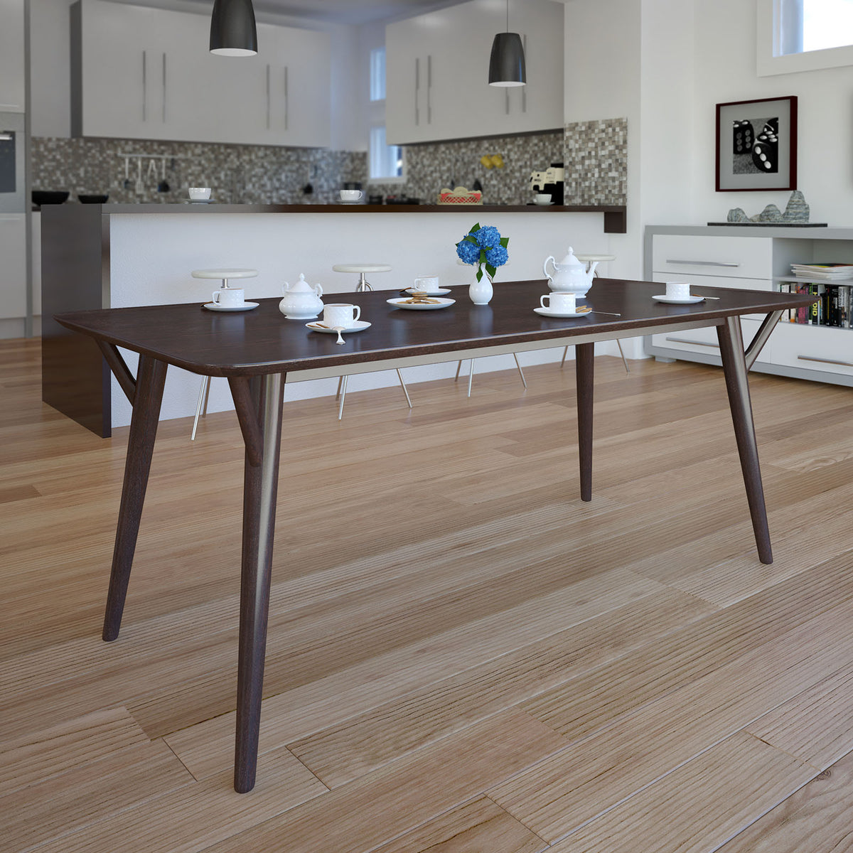 Brim Dining Table Walnut