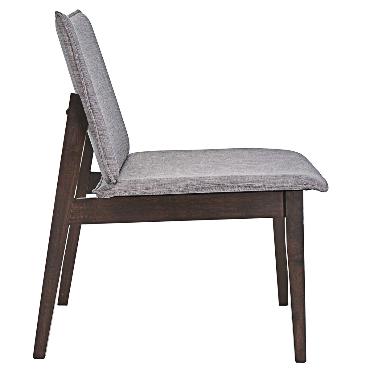 Estee Lounge Chair Walnut Gray