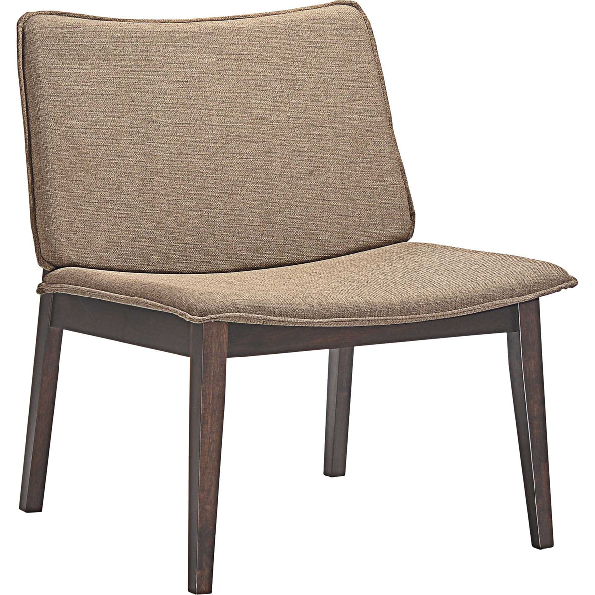 Estee Lounge Chair Walnut Latte