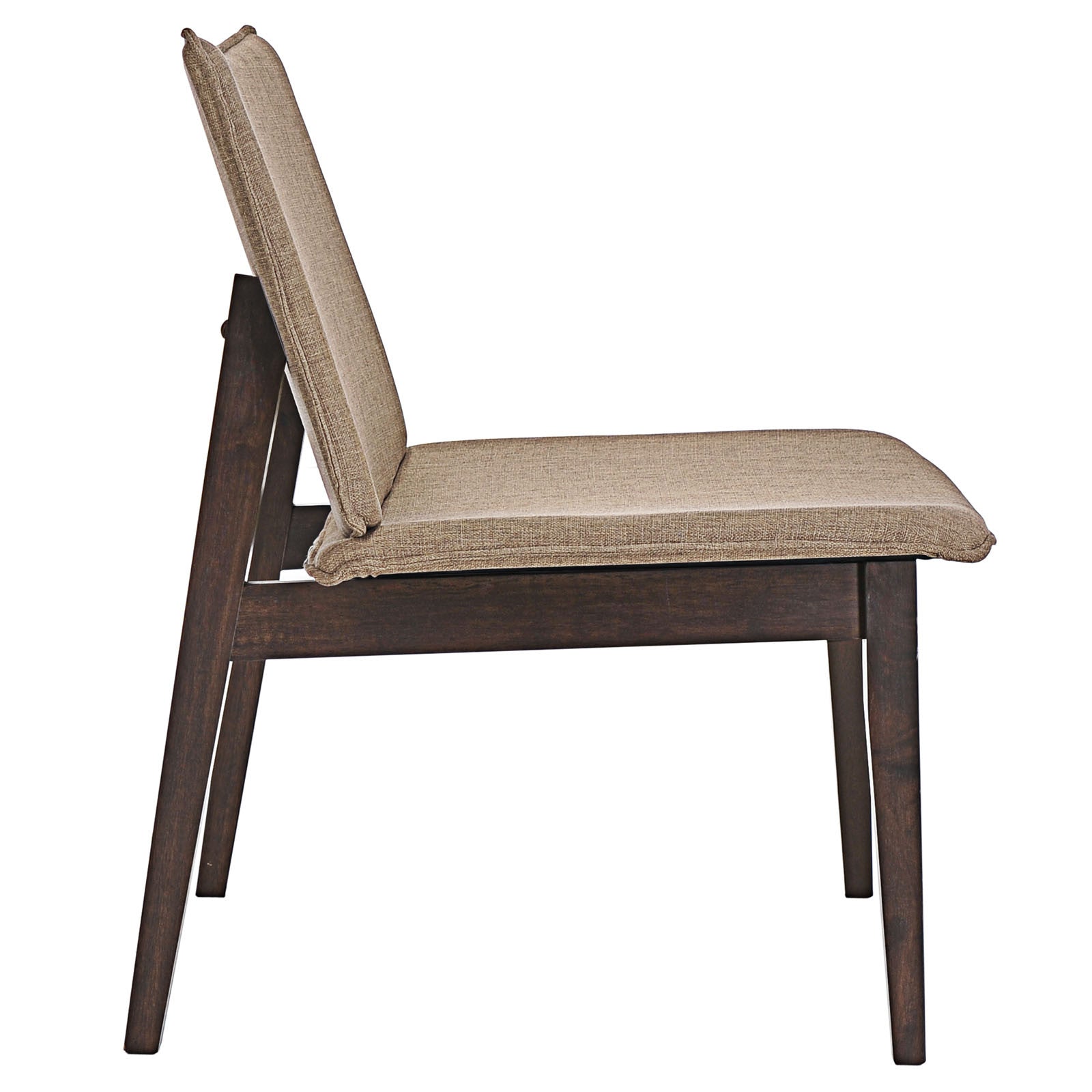 Estee Lounge Chair Walnut Latte