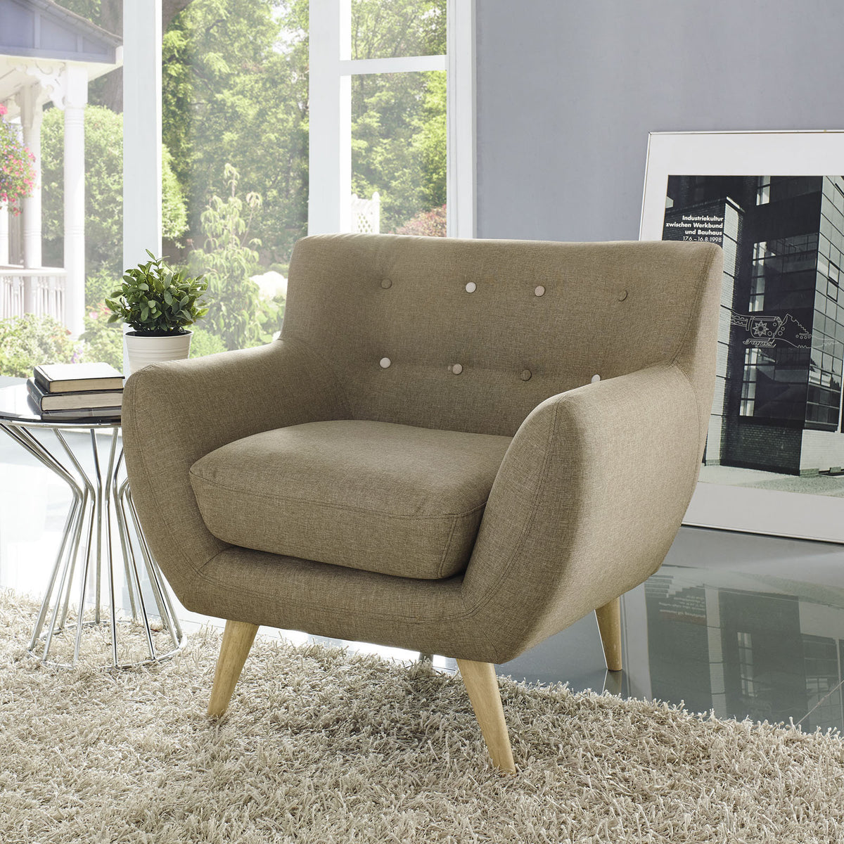 Reverence Armchair Brown