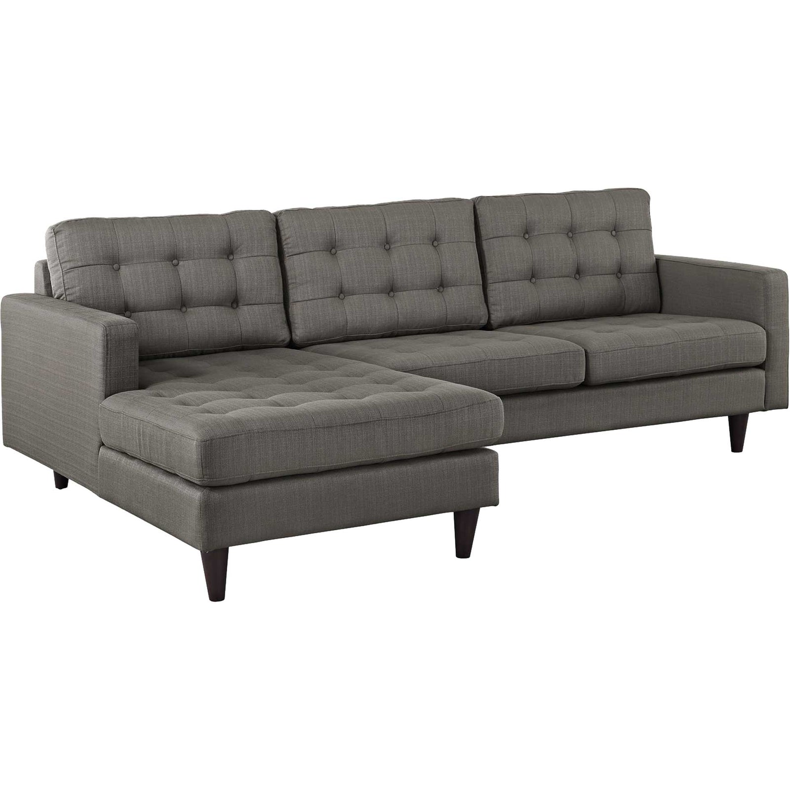 Era Upholstered Sectional Sofa Granite