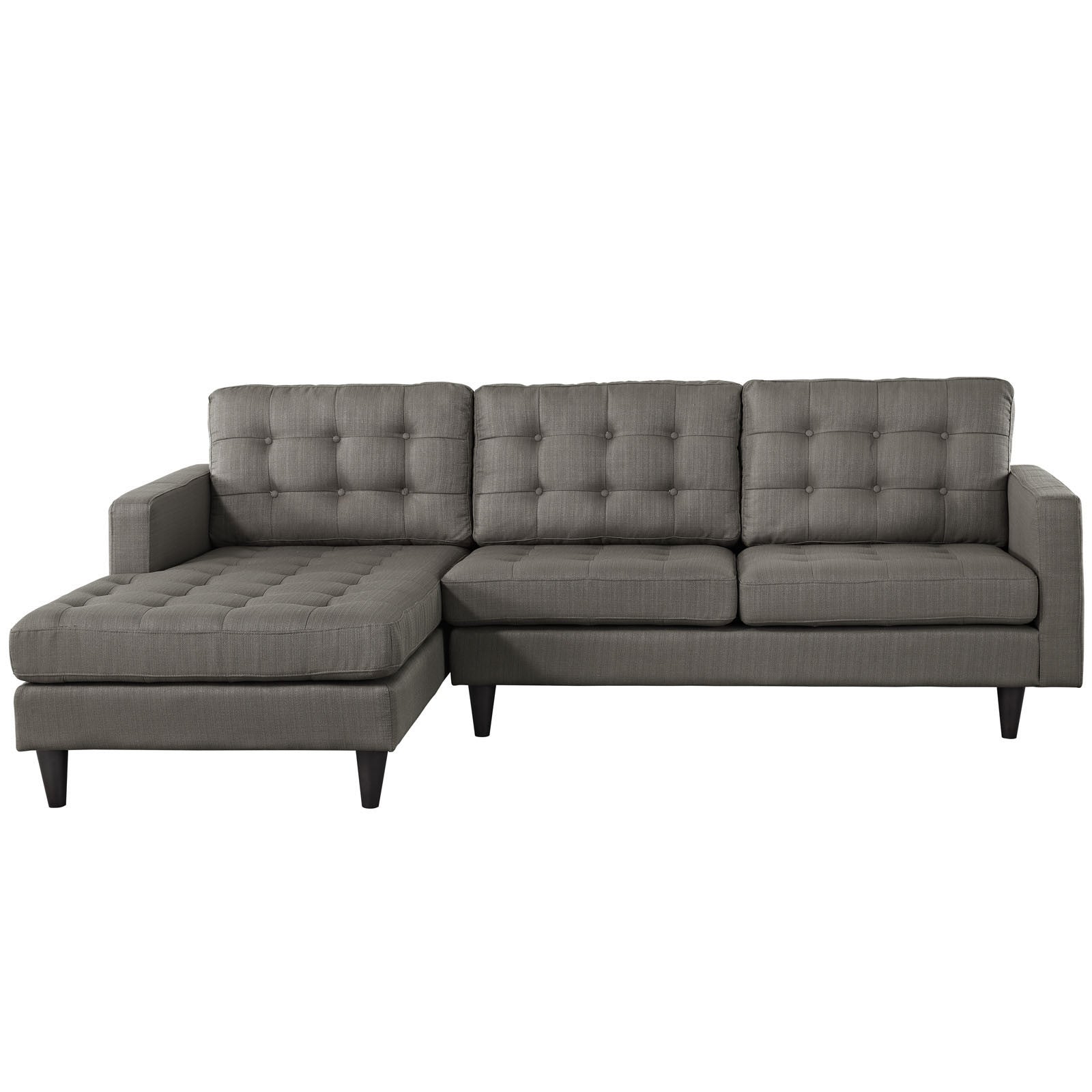 Era Upholstered Sectional Sofa Granite