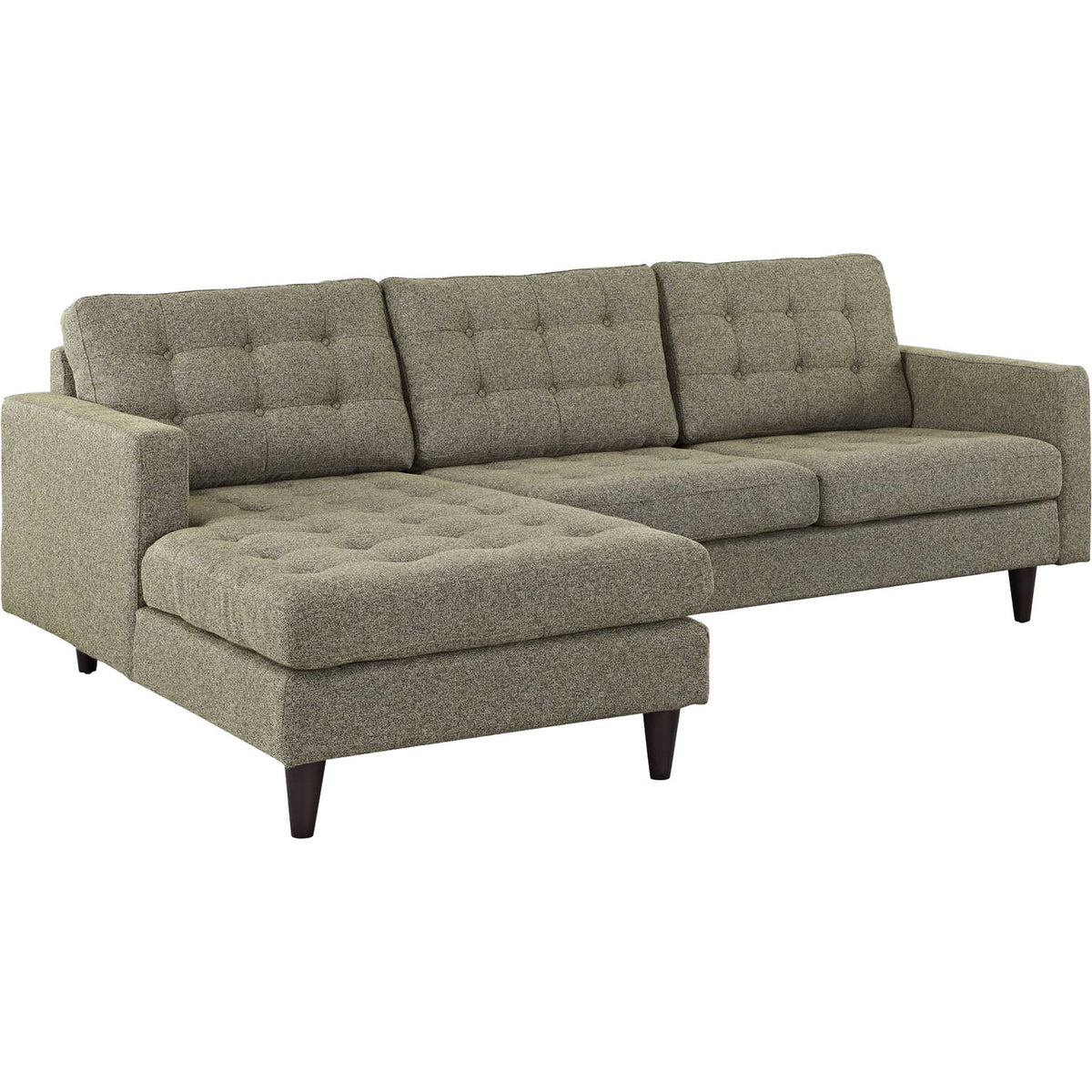 Era Upholstered Sectional Sofa Oatmeal