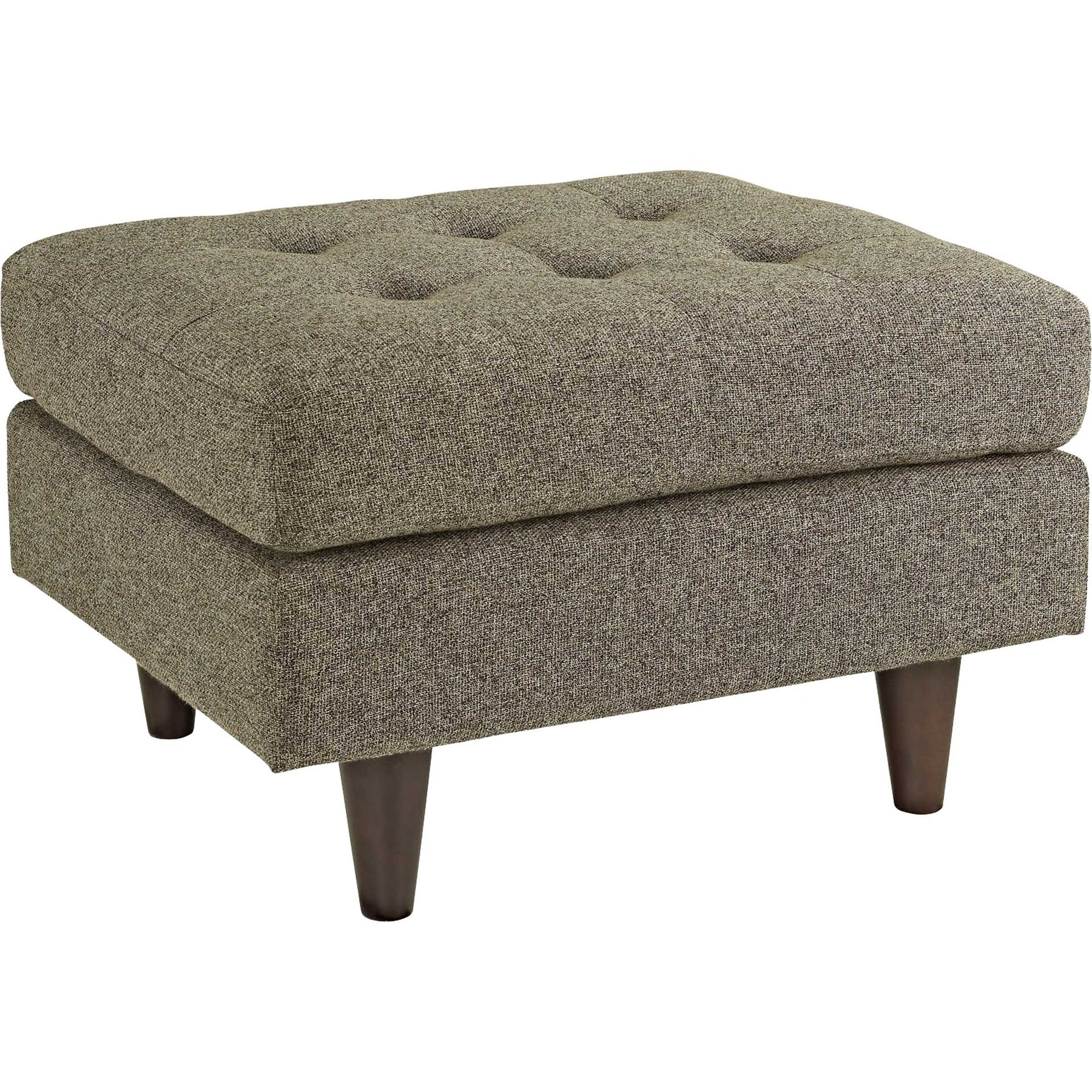 Era Upholstered Fabric Ottoman Oatmeal - Froy.com