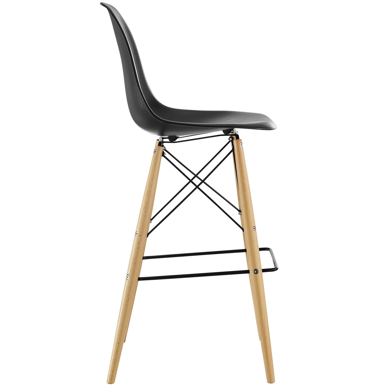 Peace Bar Stool Black
