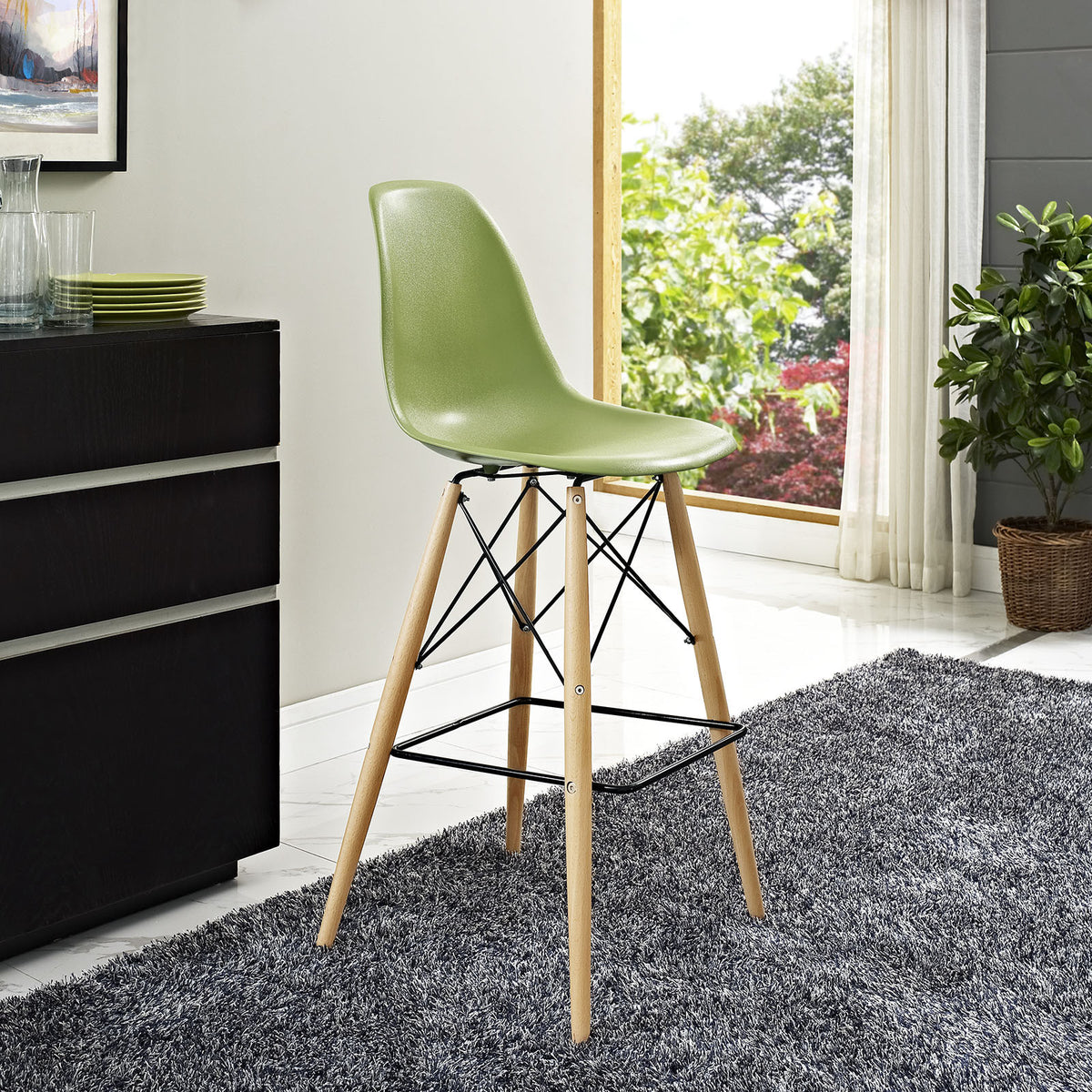 Peace Bar Stool Light Green
