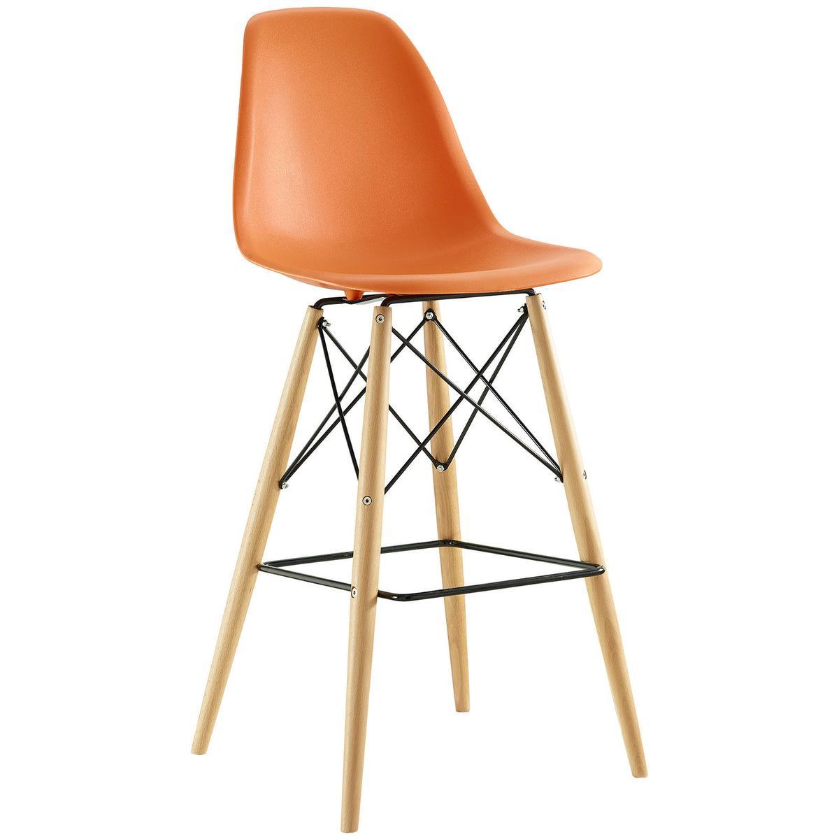 Peace Bar Stool Orange