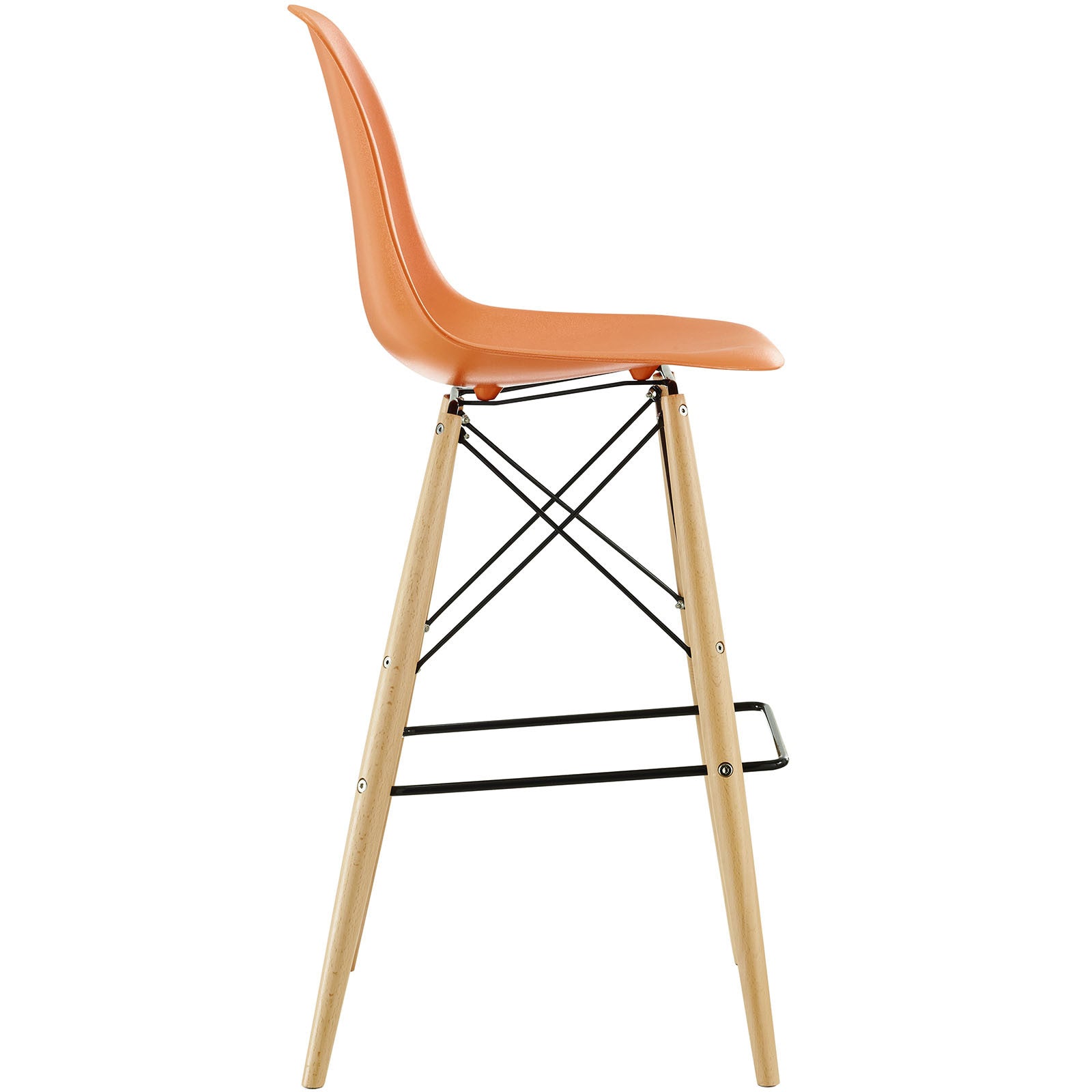 Peace Bar Stool Orange