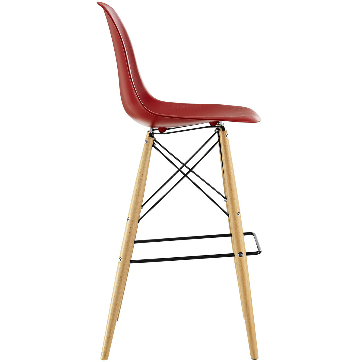 Peace Bar Stool Red