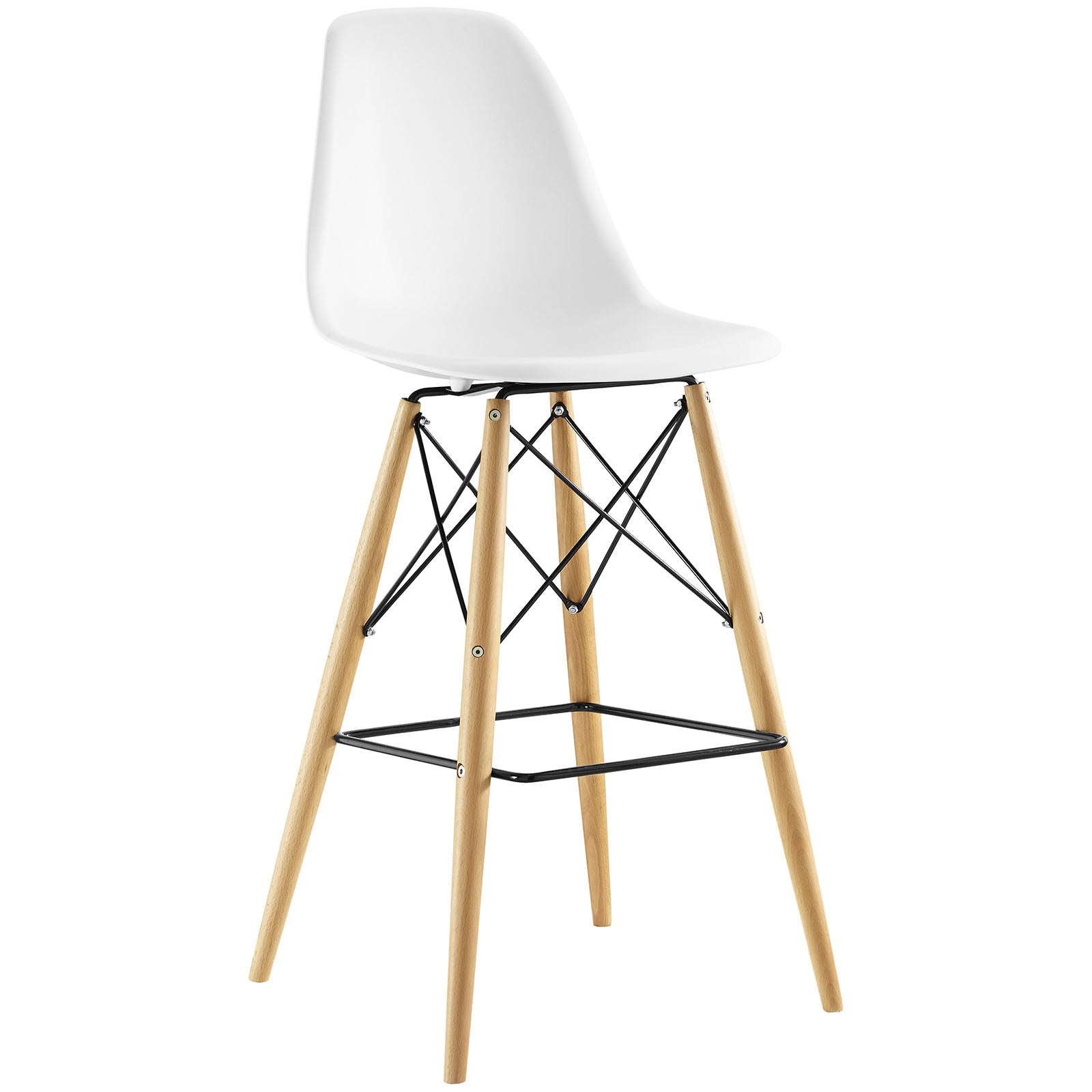 Peace Bar Stool White
