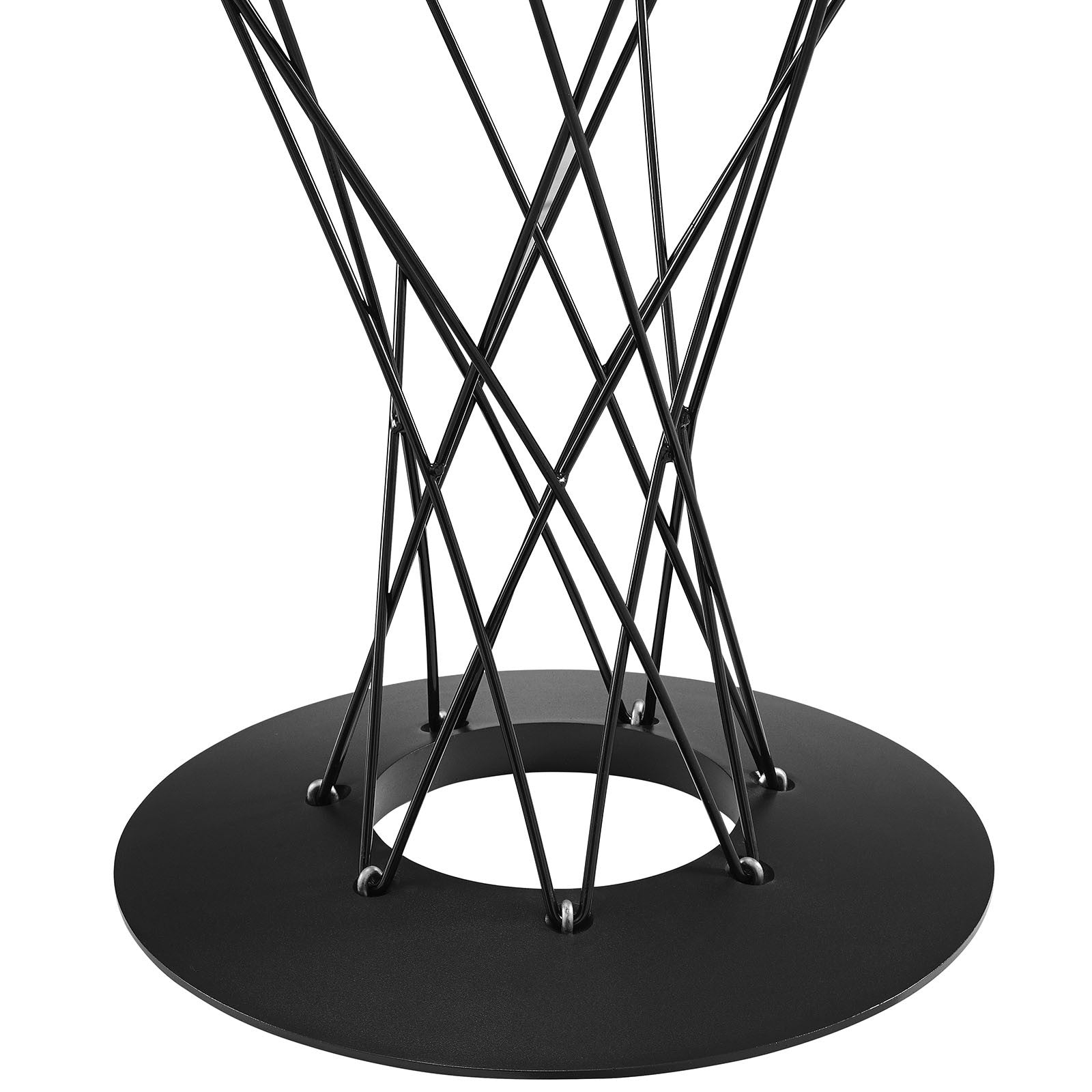 Cycle Stainless Steel Dining Table Black