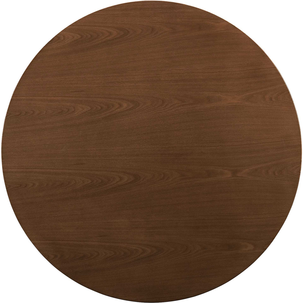 Cycle Stainless Steel Dining Table Walnut