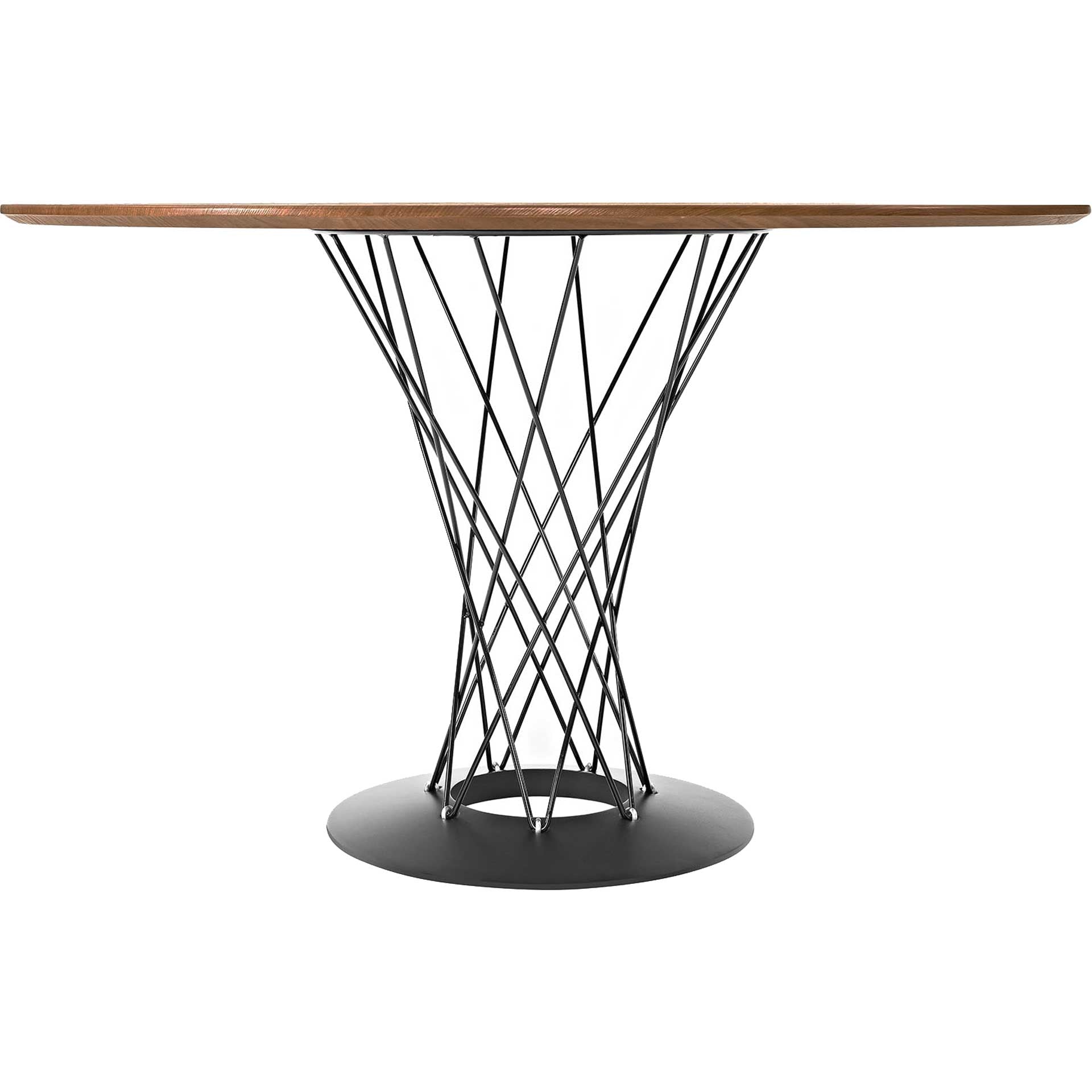 Cycle Stainless Steel Dining Table Walnut