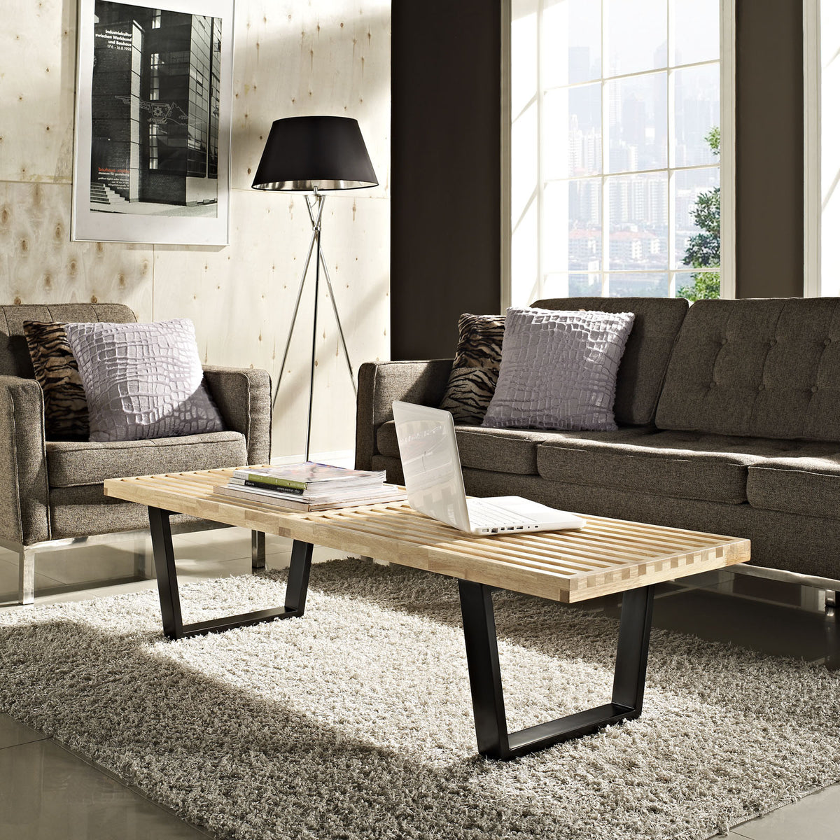 Saint 5' Bench Natural