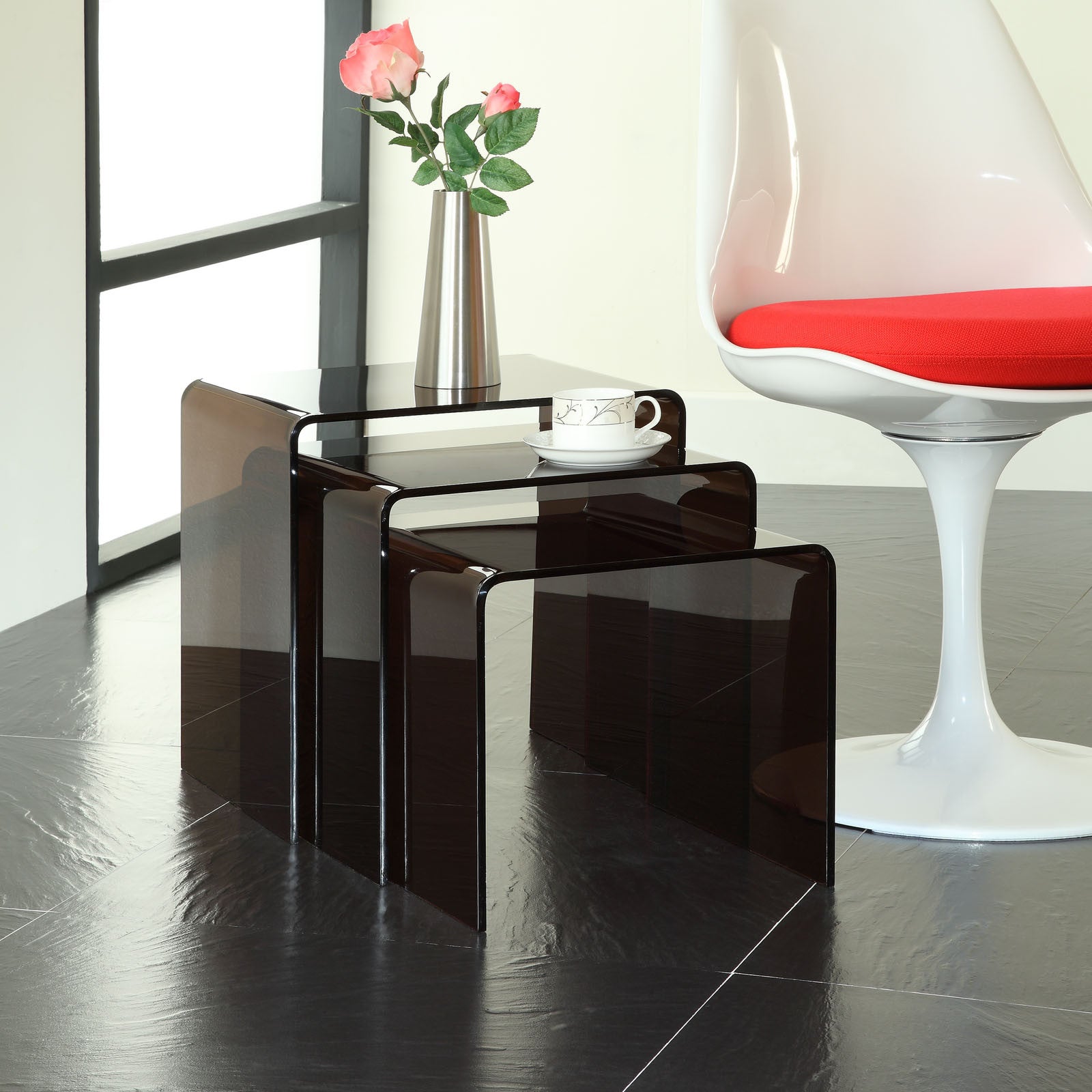 Camp Nesting Table Black